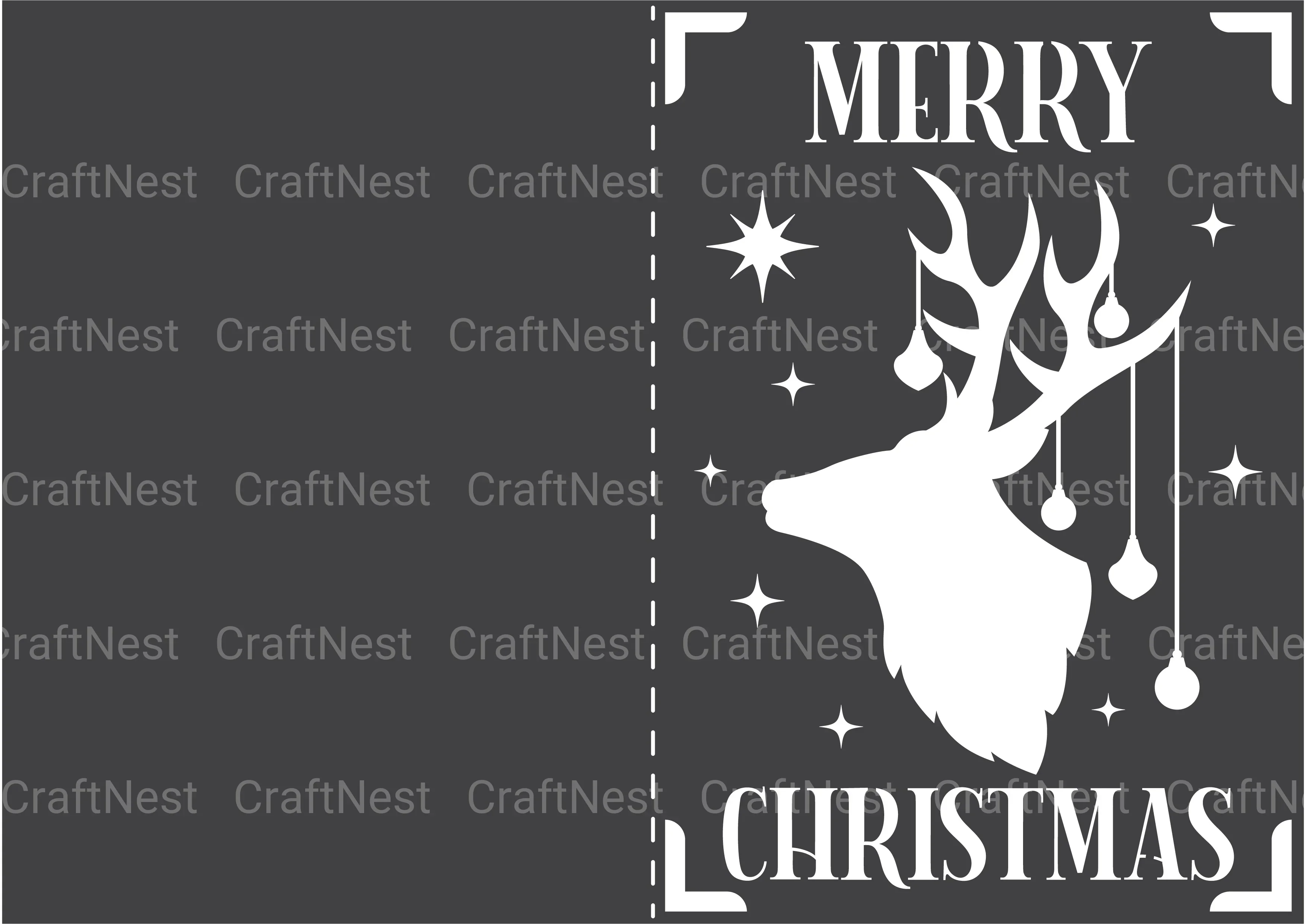 Christmas Card Papercut SVG Bundle - Image 13