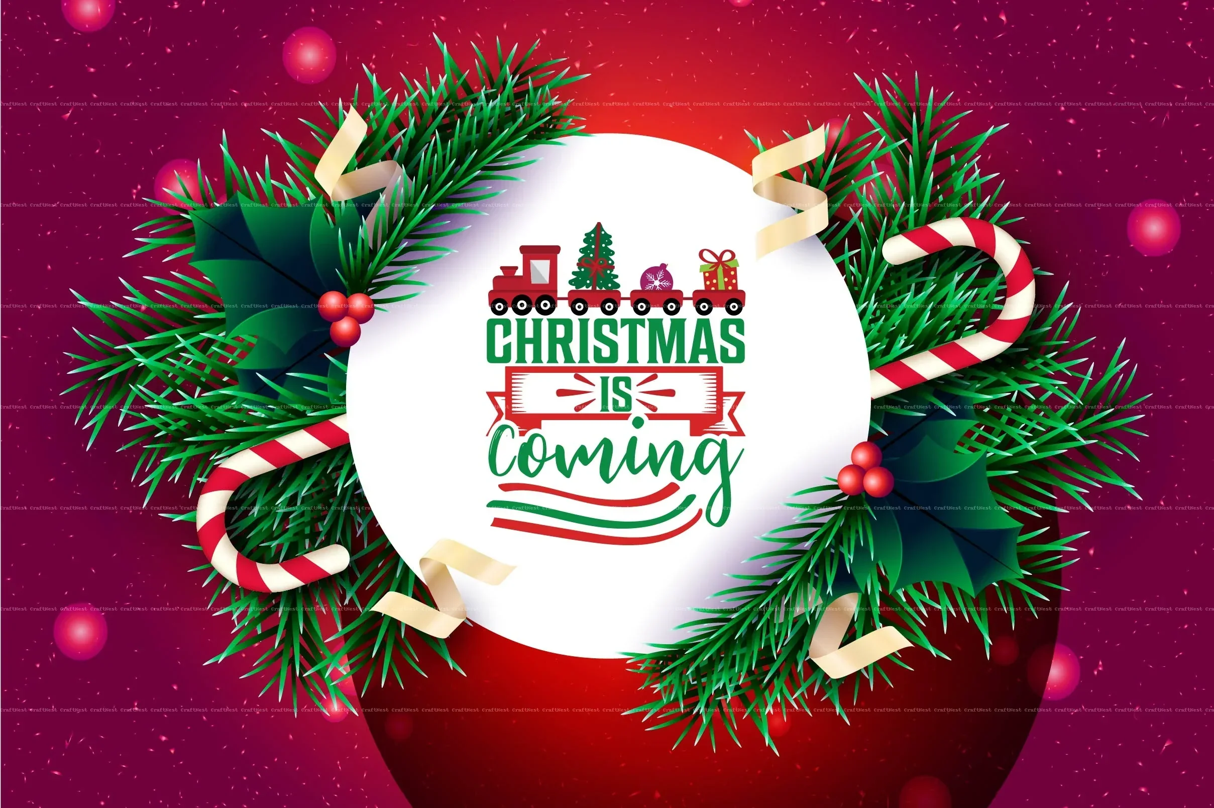 Christmas Design SVG Bundle  Pack - Image 3