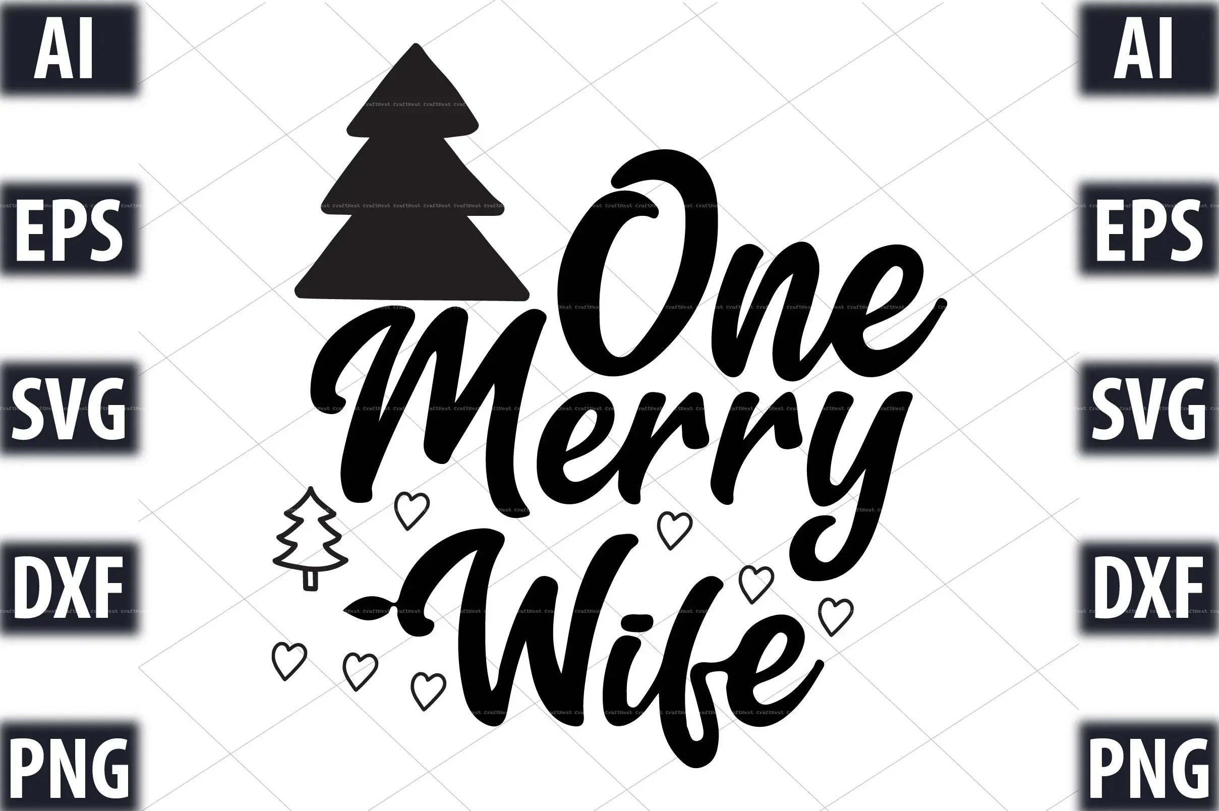 Christmas Design SVG Bundle  Pack - Image 2