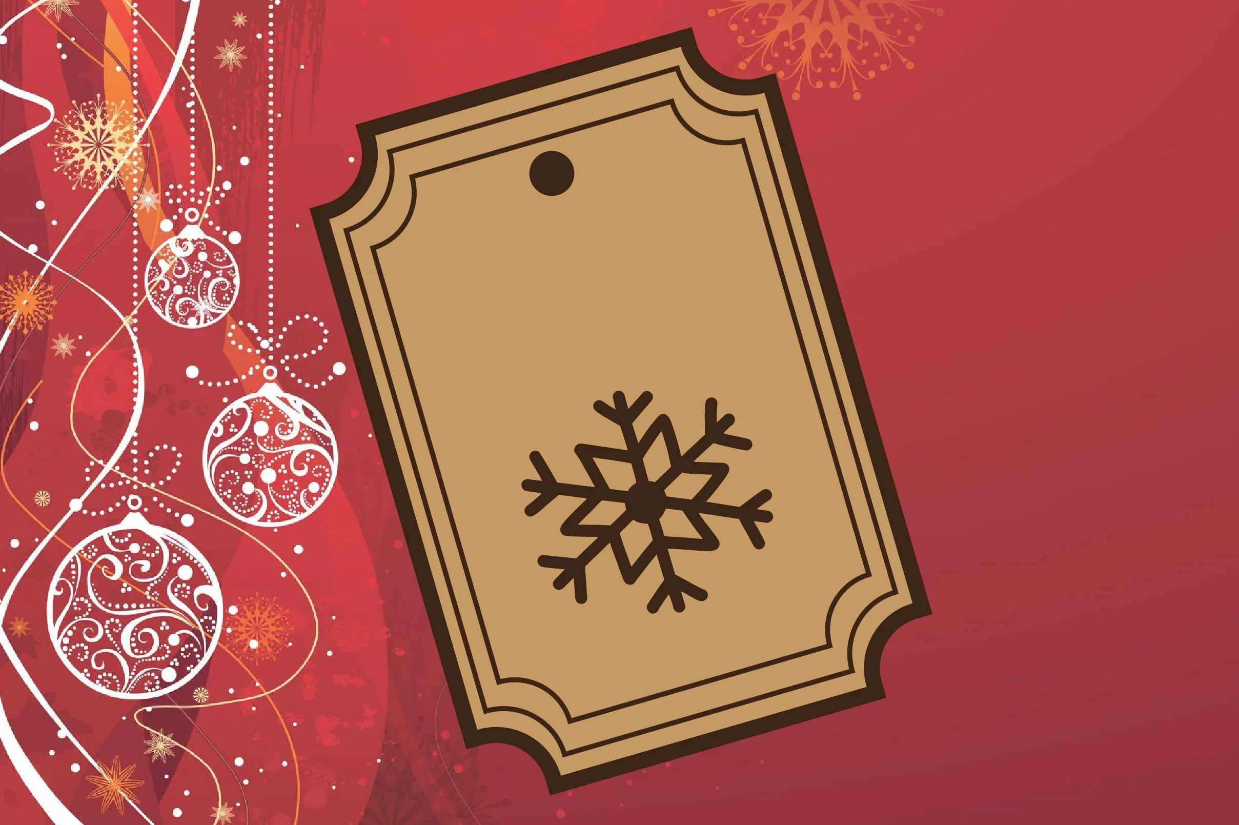 Christmas Gift Tag Laser Cut Bundle - Image 5