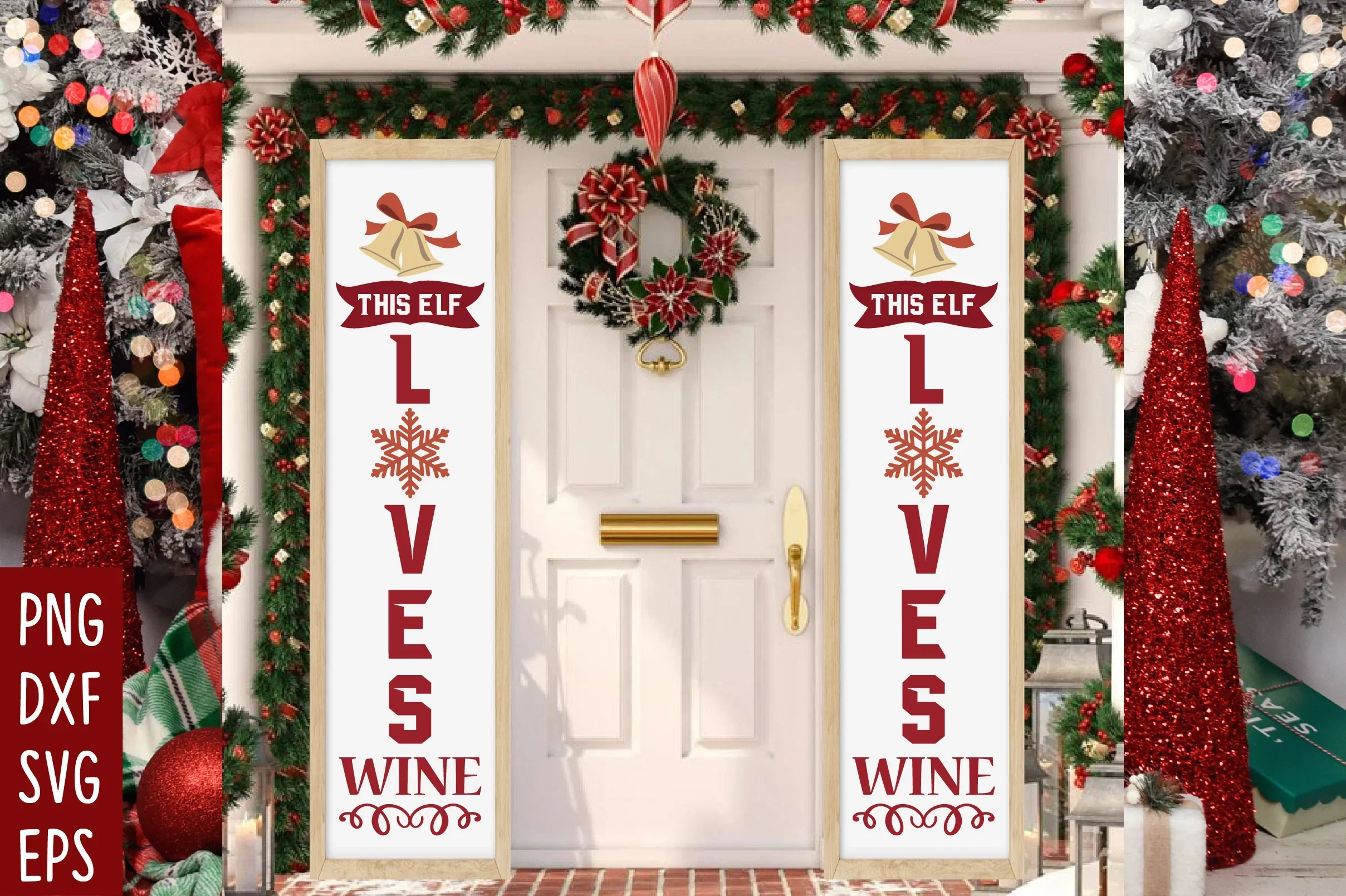 Christmas Porch Sign Bundle - Image 4