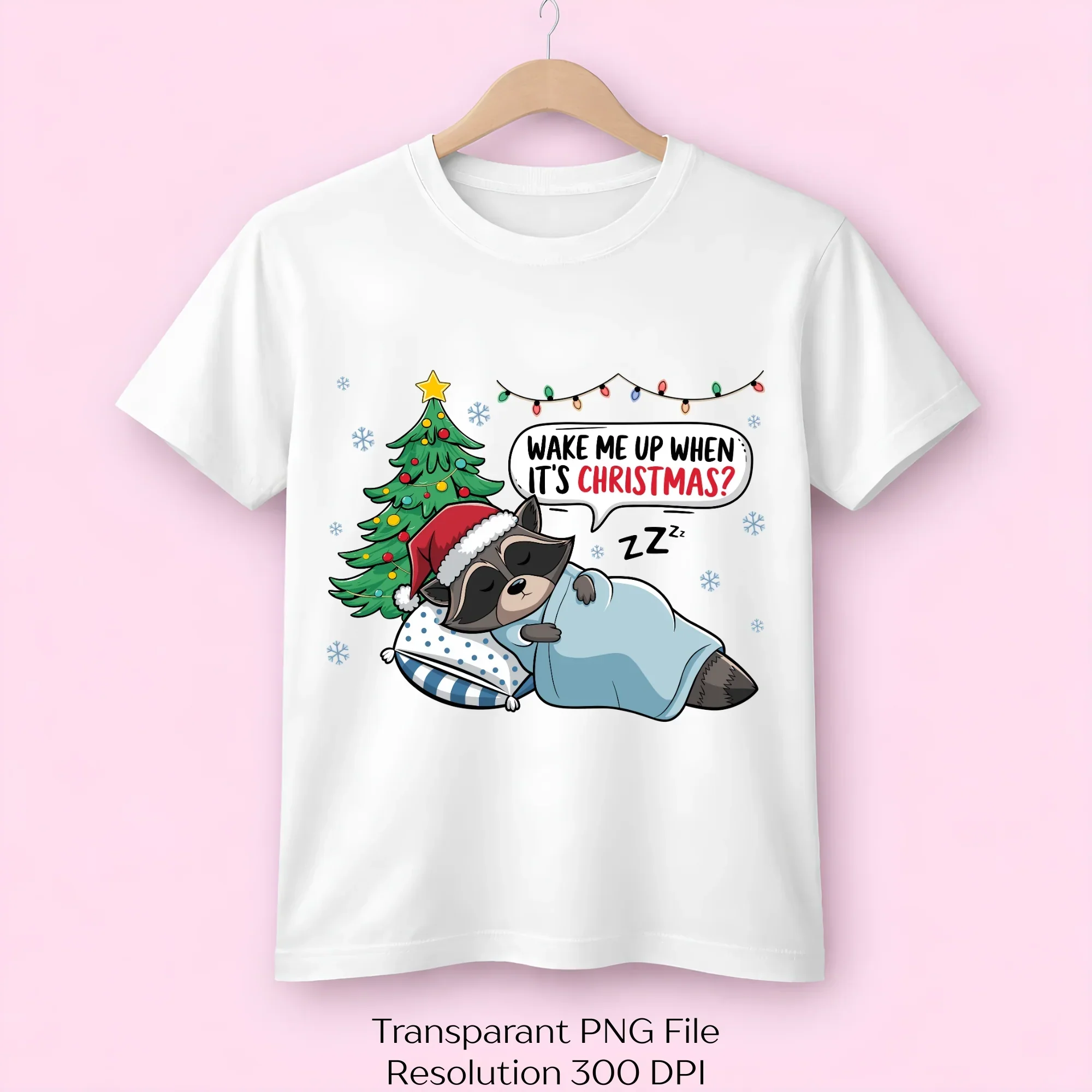 Christmas Raccoon SVG Bundle