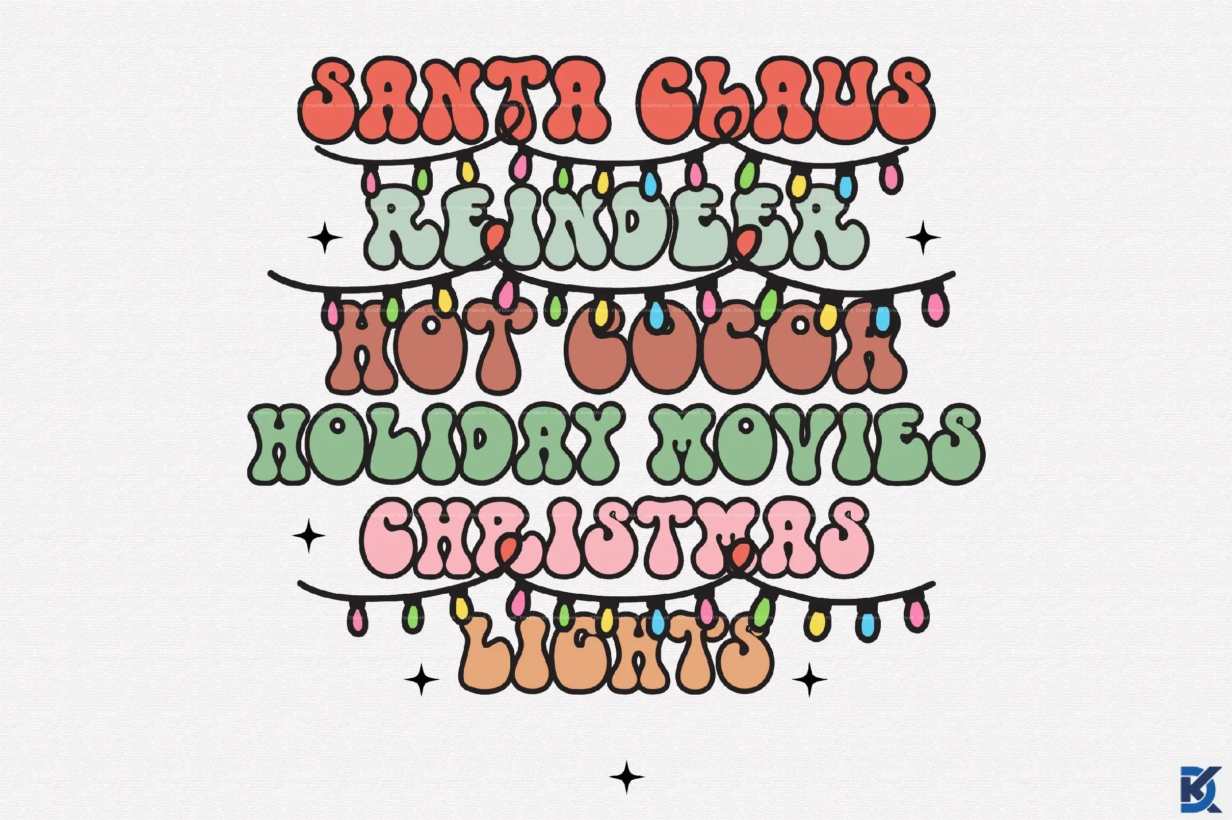 Christmas Retro SVG Bundle - Image 14