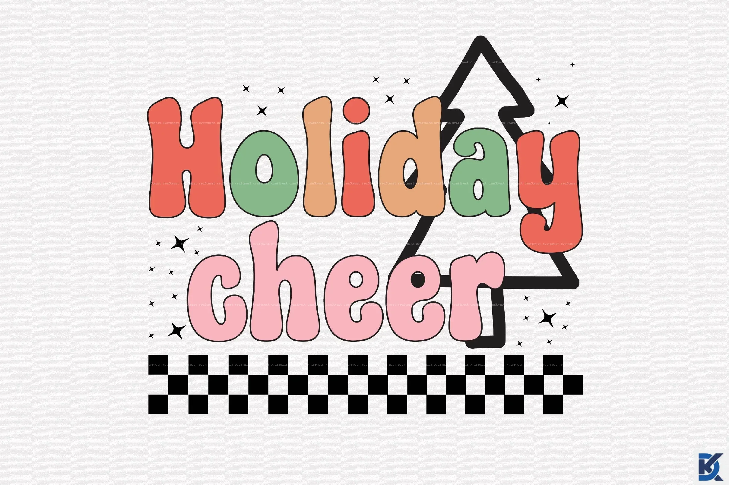 Christmas Retro SVG Bundle - Image 9