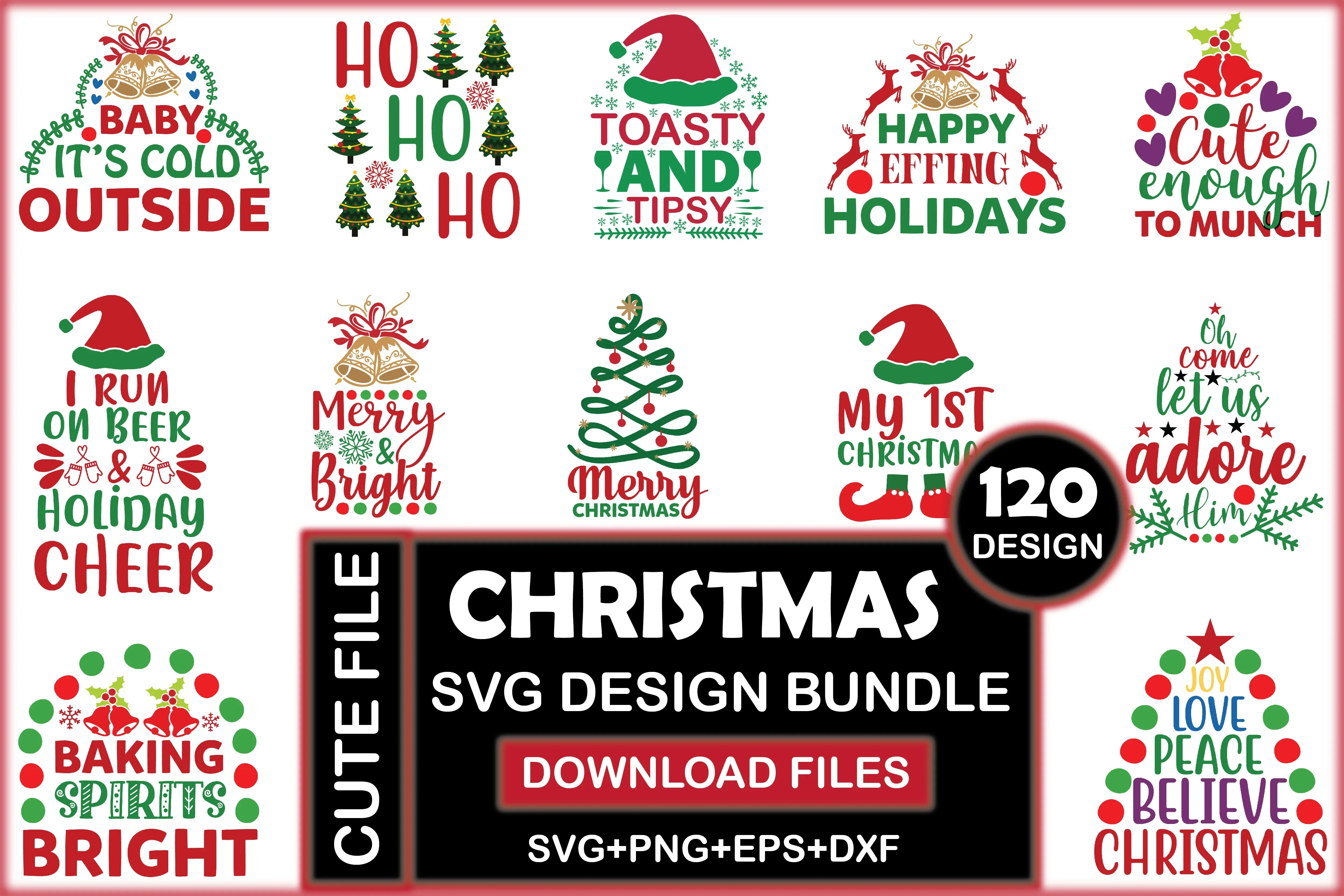 Christmas SVG Bundle - Image 3