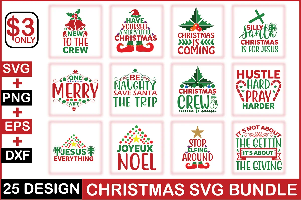 Christmas SVG Bundle - Image 2
