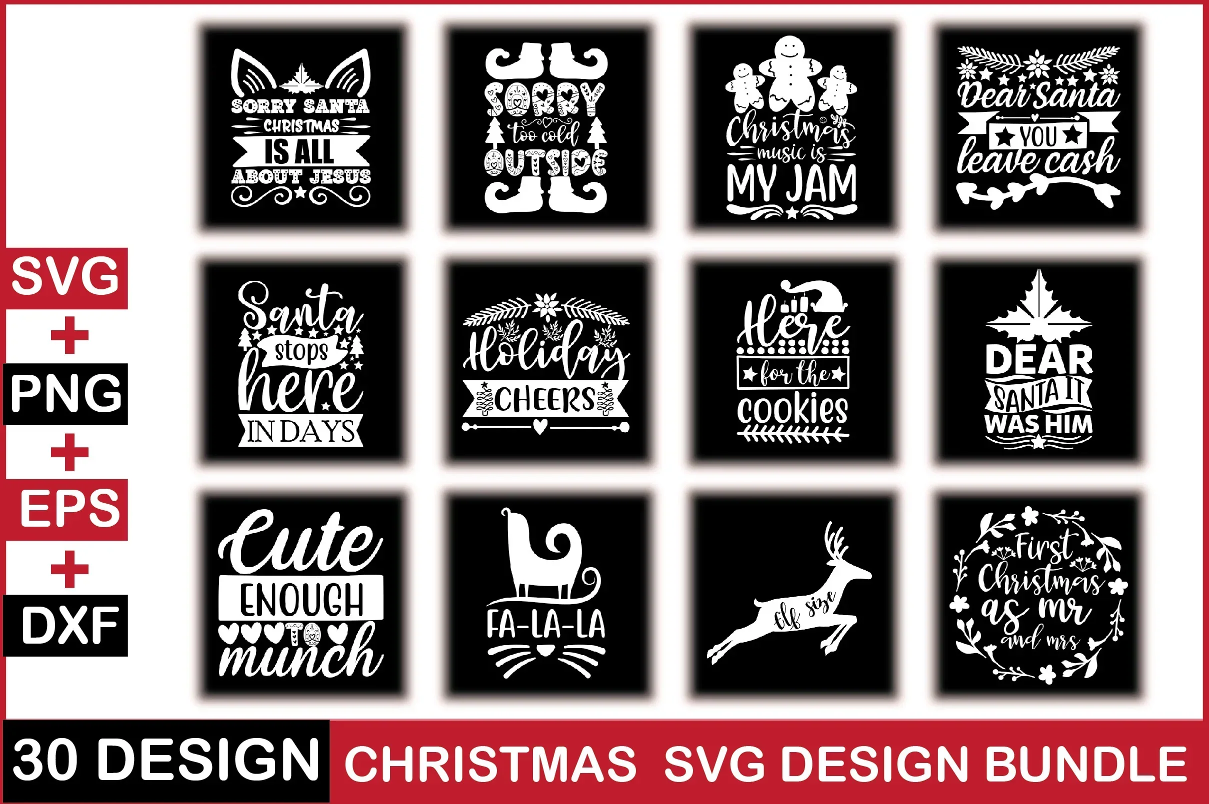 Christmas SVG Bundle