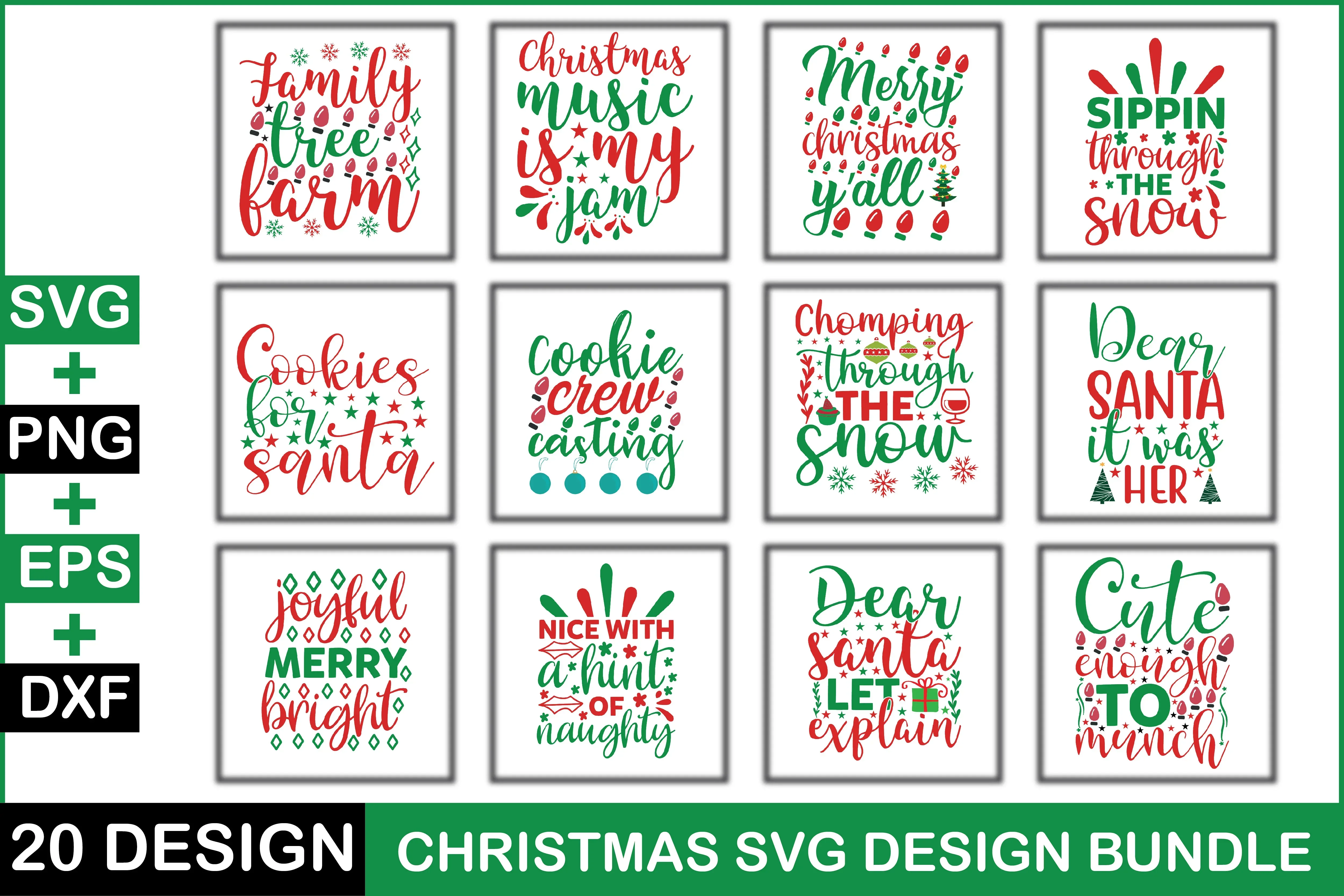 Christmas SVG Bundle
