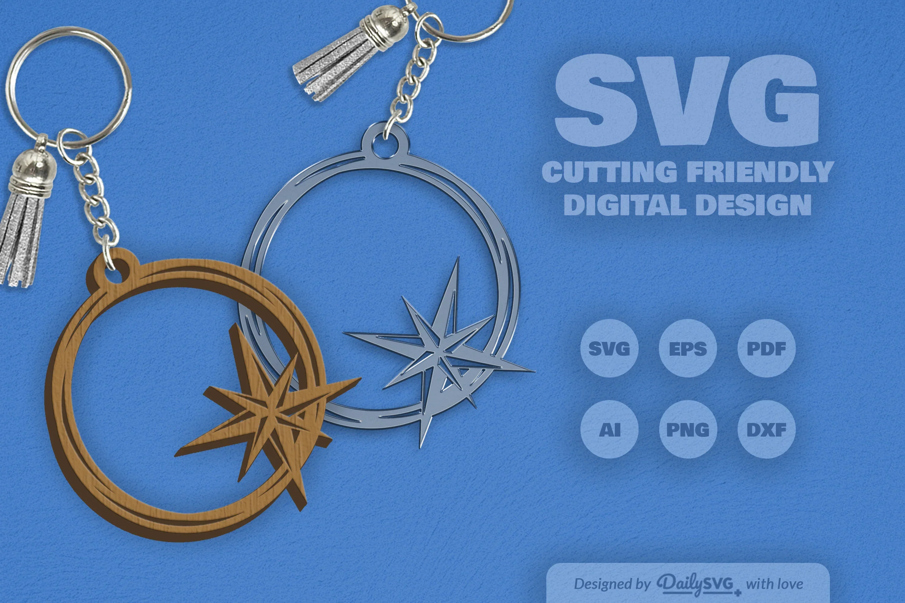 Christmas SVG Round SVG Bundle Collection - Image 2