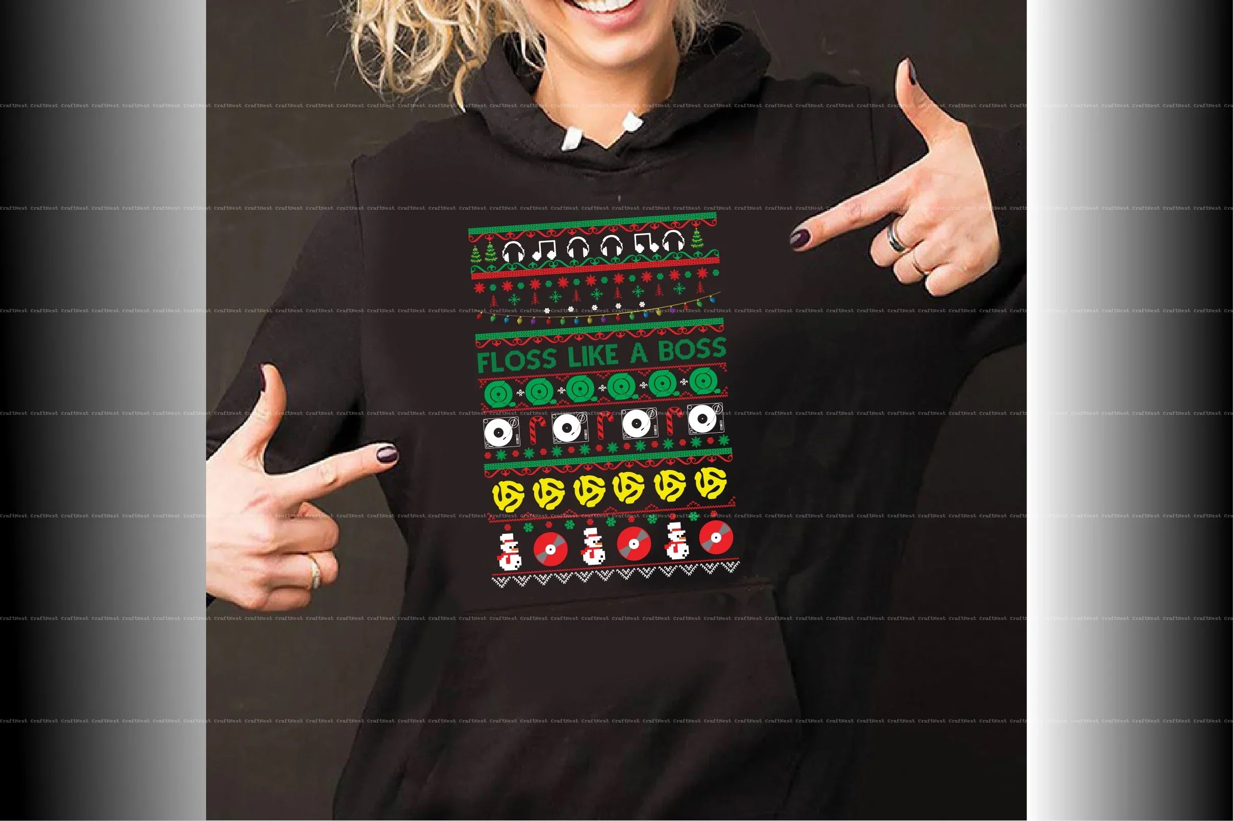 Christmas Sweater Design SVG Bundle - Image 2