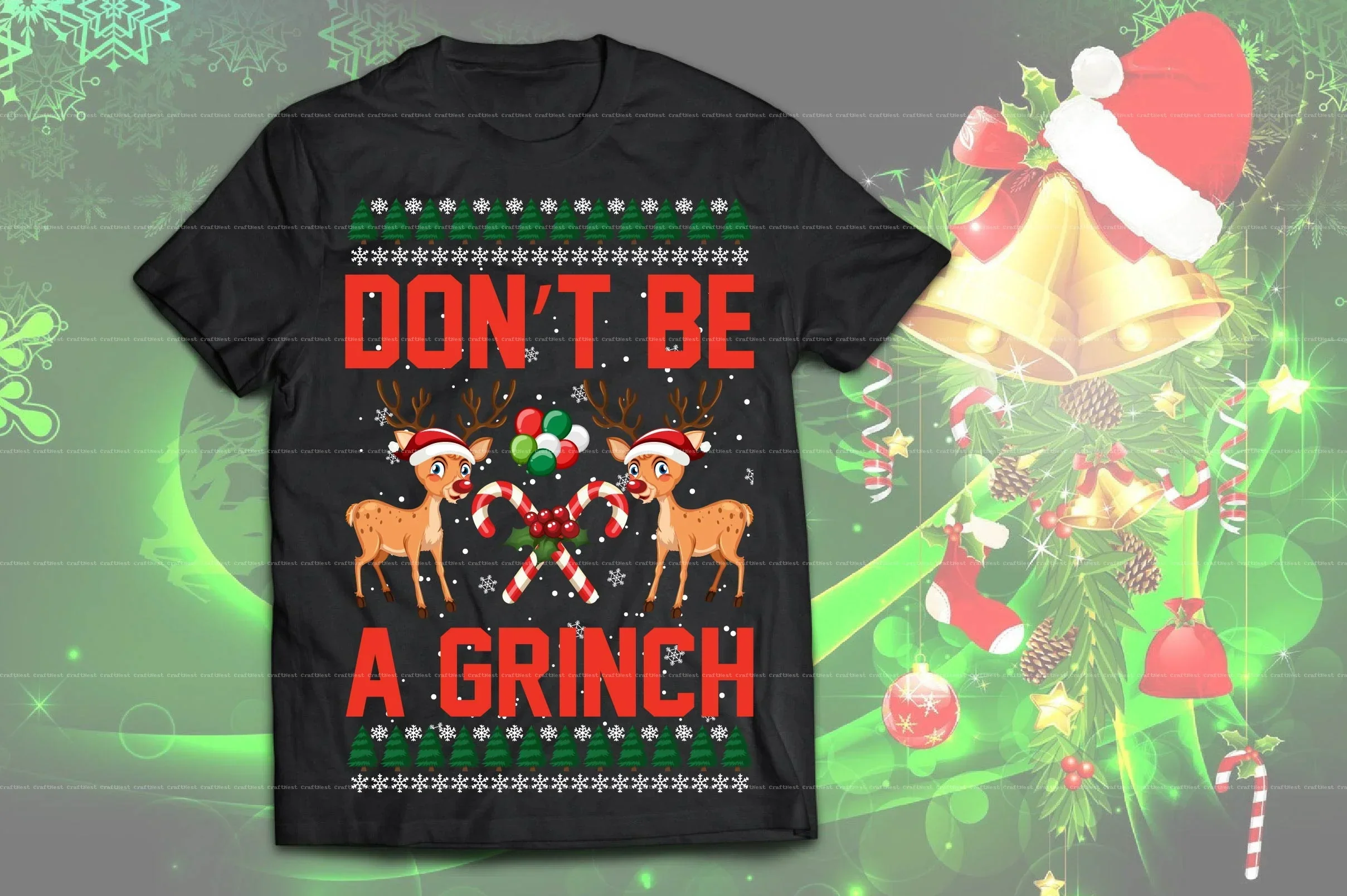 Christmas T-Shirt Design SVG Bundle - Image 10