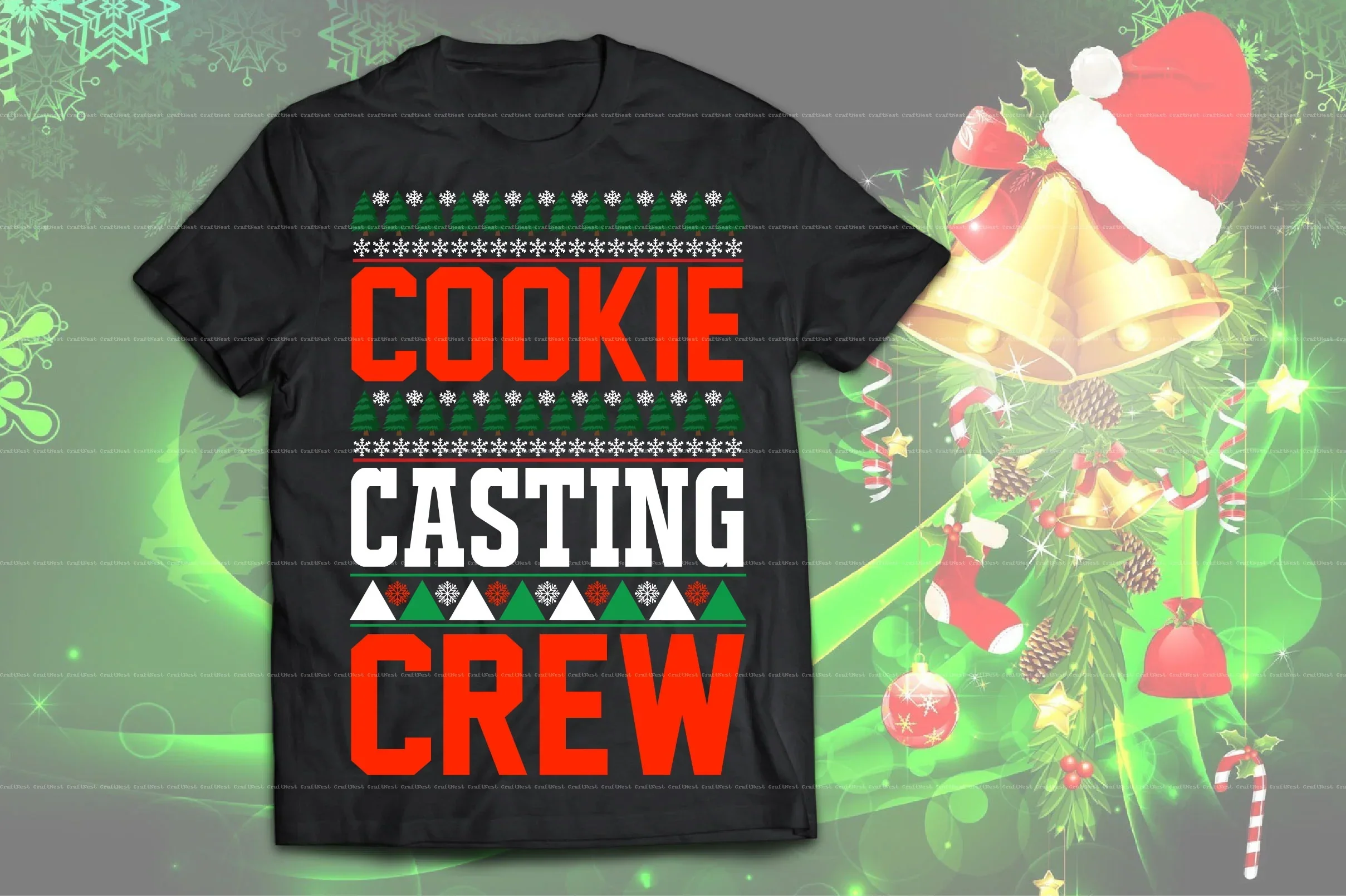 Christmas T-Shirt Design SVG Bundle - Image 6