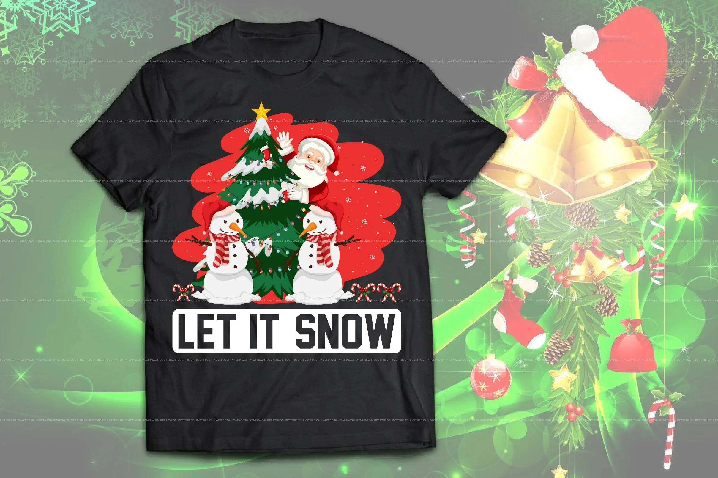 Christmas T-Shirt Design SVG Bundle - Image 10