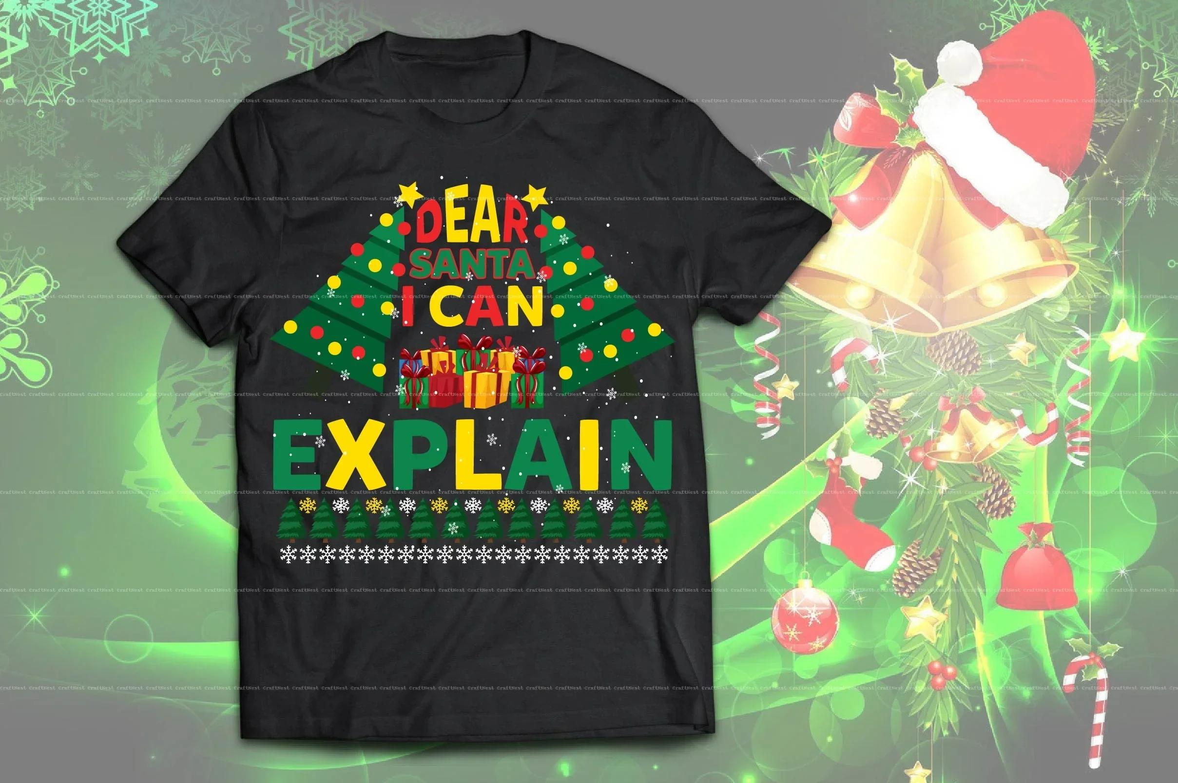 Christmas T-Shirt Design SVG Bundle - Image 2