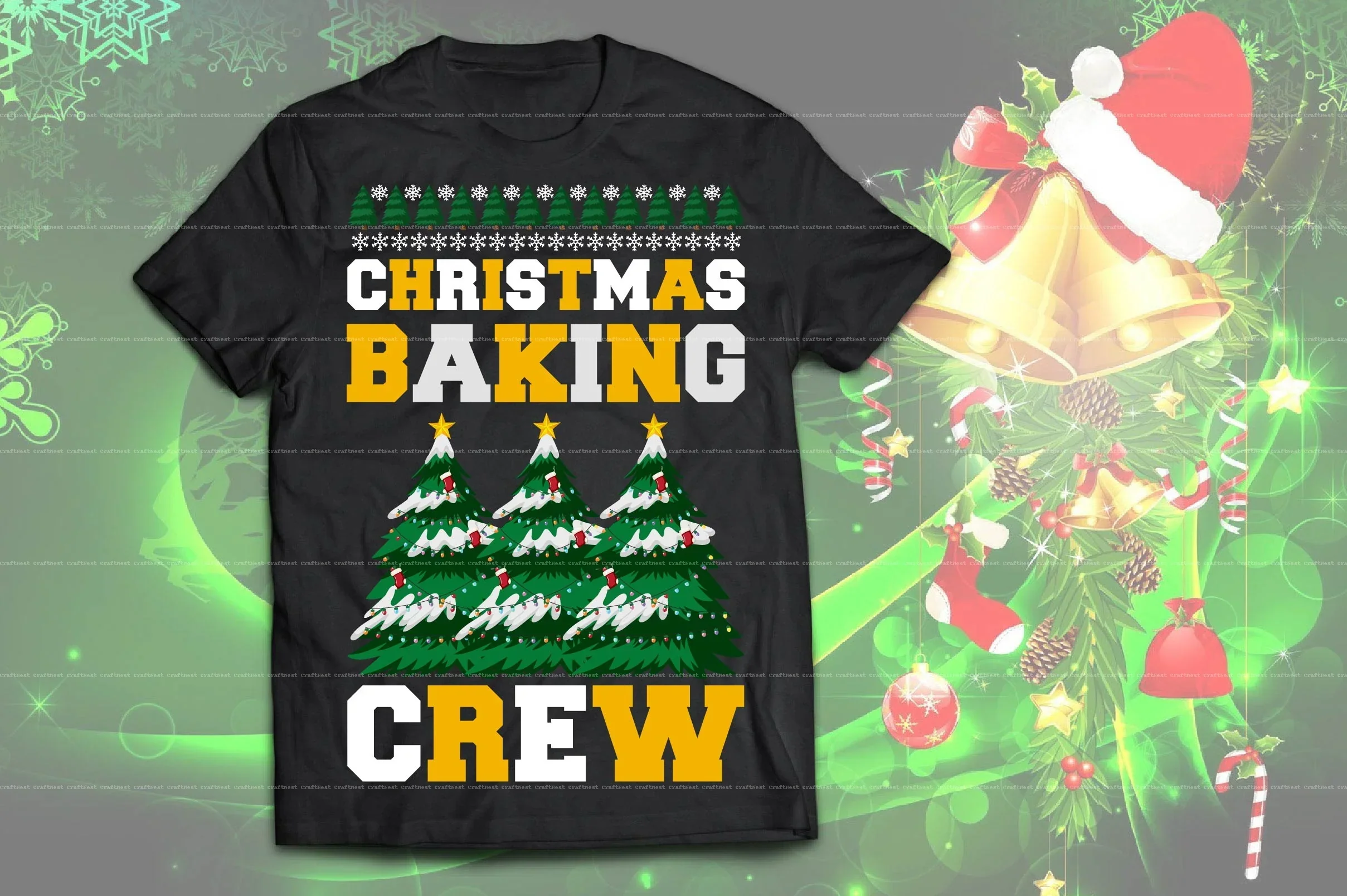 Christmas T-Shirt Design SVG Bundle - Image 2