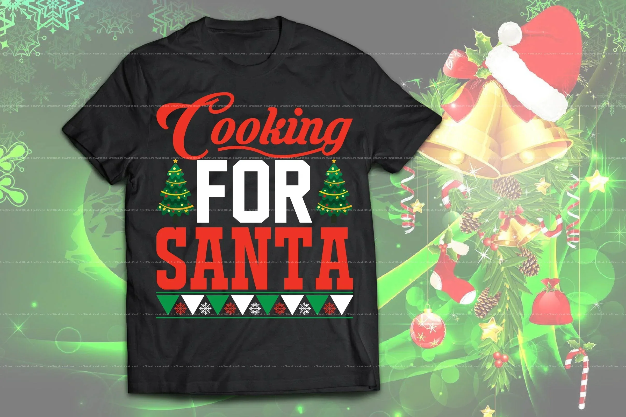 Christmas T-Shirt Design SVG Bundle - Image 12