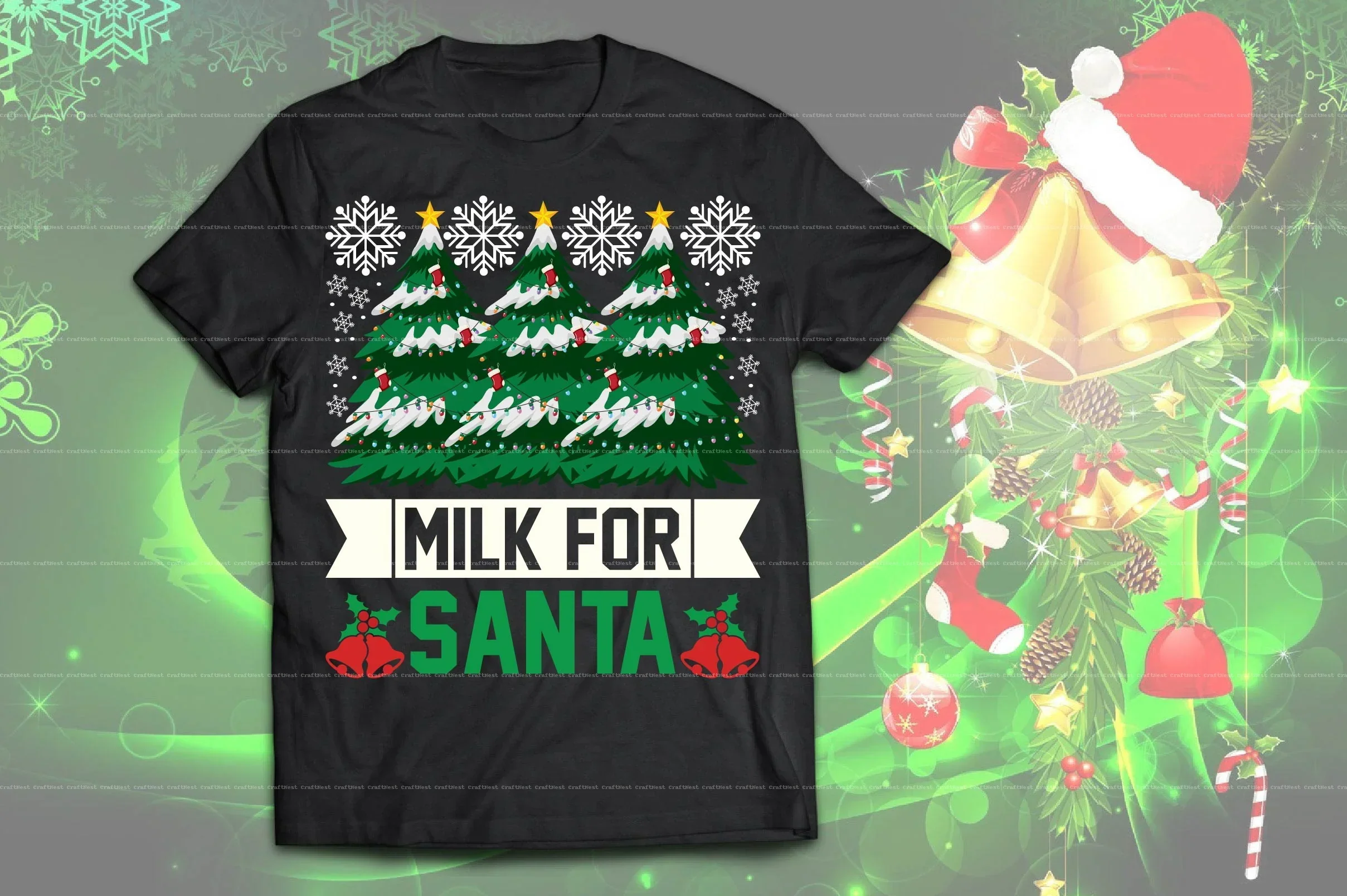 Christmas T-Shirt Design SVG Bundle - Image 10