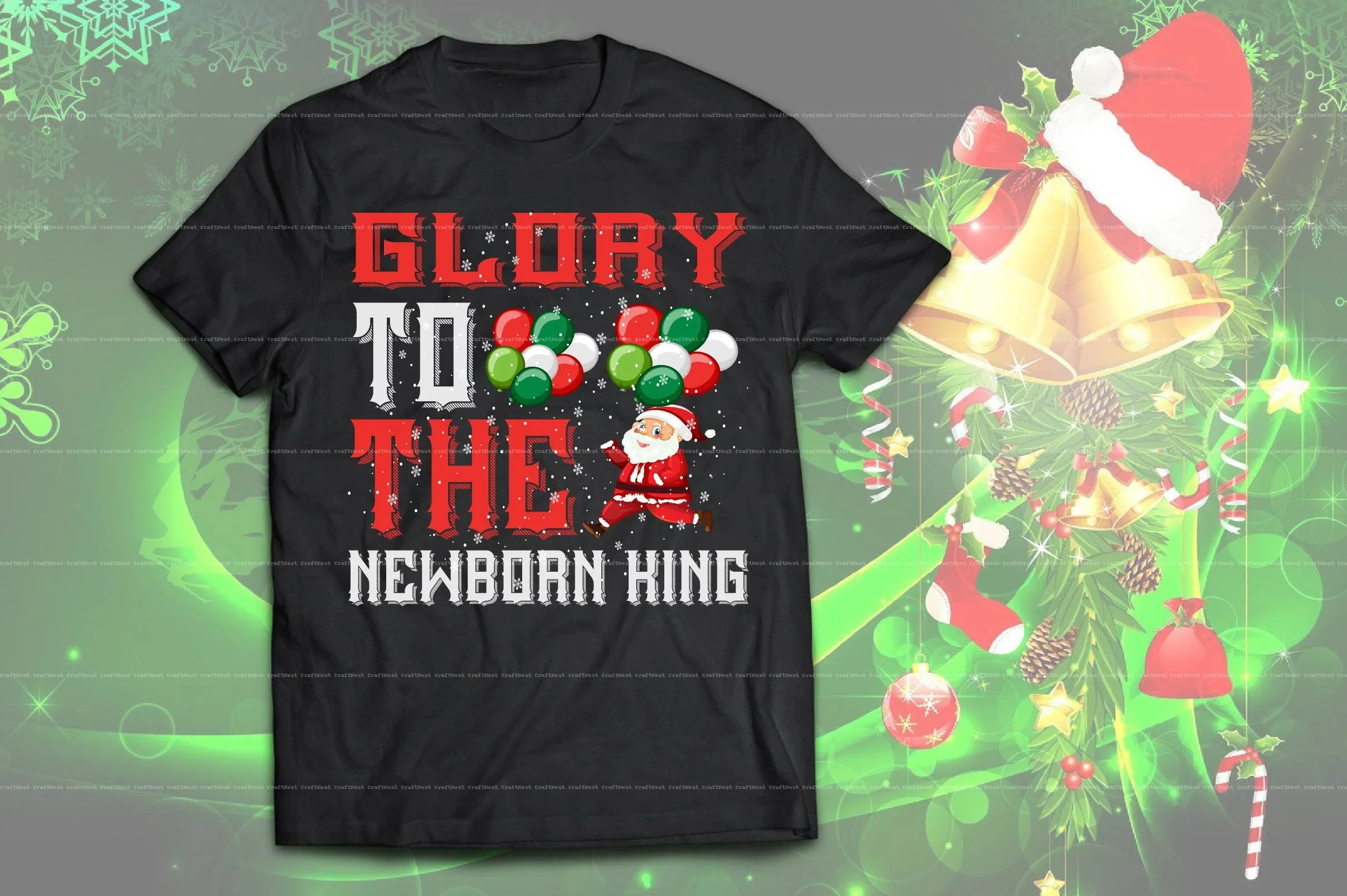 Christmas T-Shirt Design SVG Bundle - Image 10