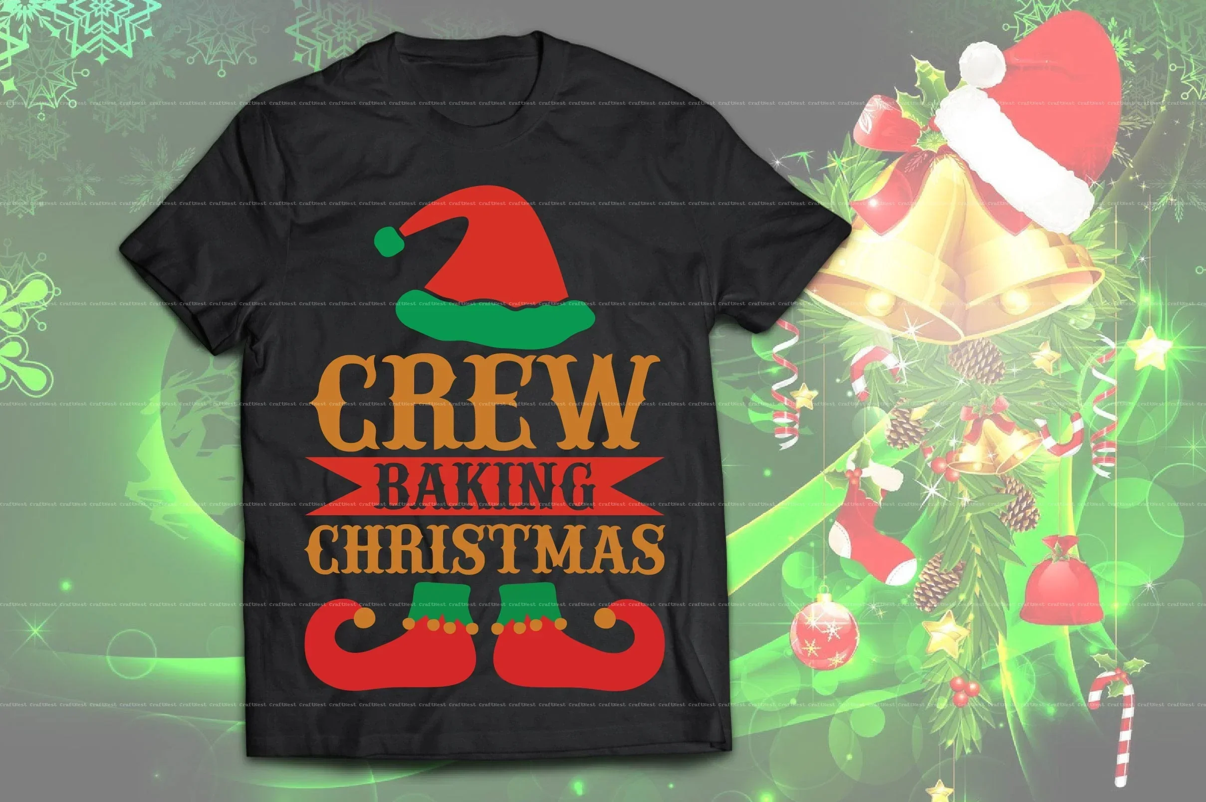 Christmas T-Shirt Design SVG Bundle - Image 4