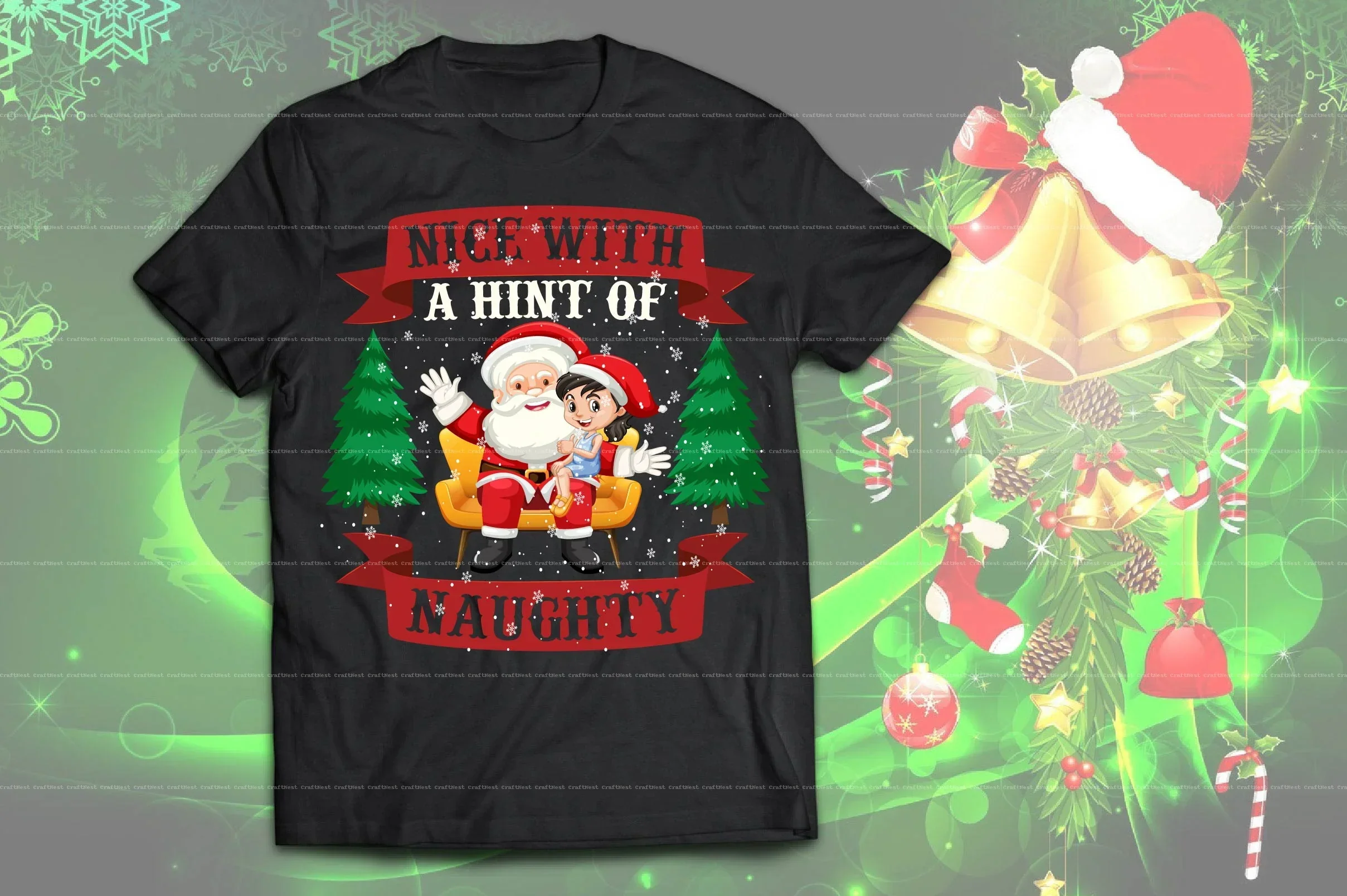 Christmas T-Shirt Design SVG Bundle - Image 8