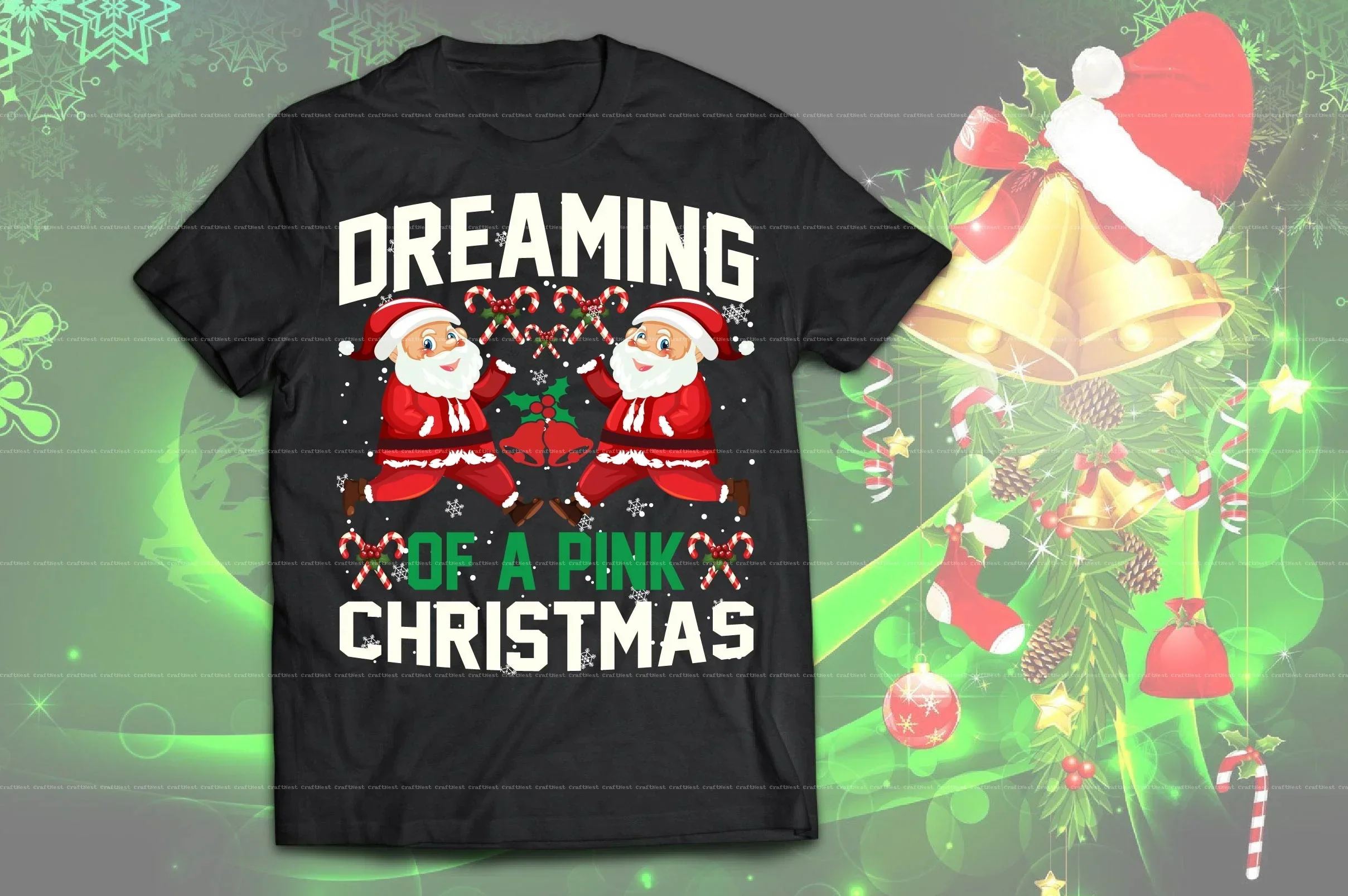 Christmas T-Shirt Design SVG Bundle - Image 5