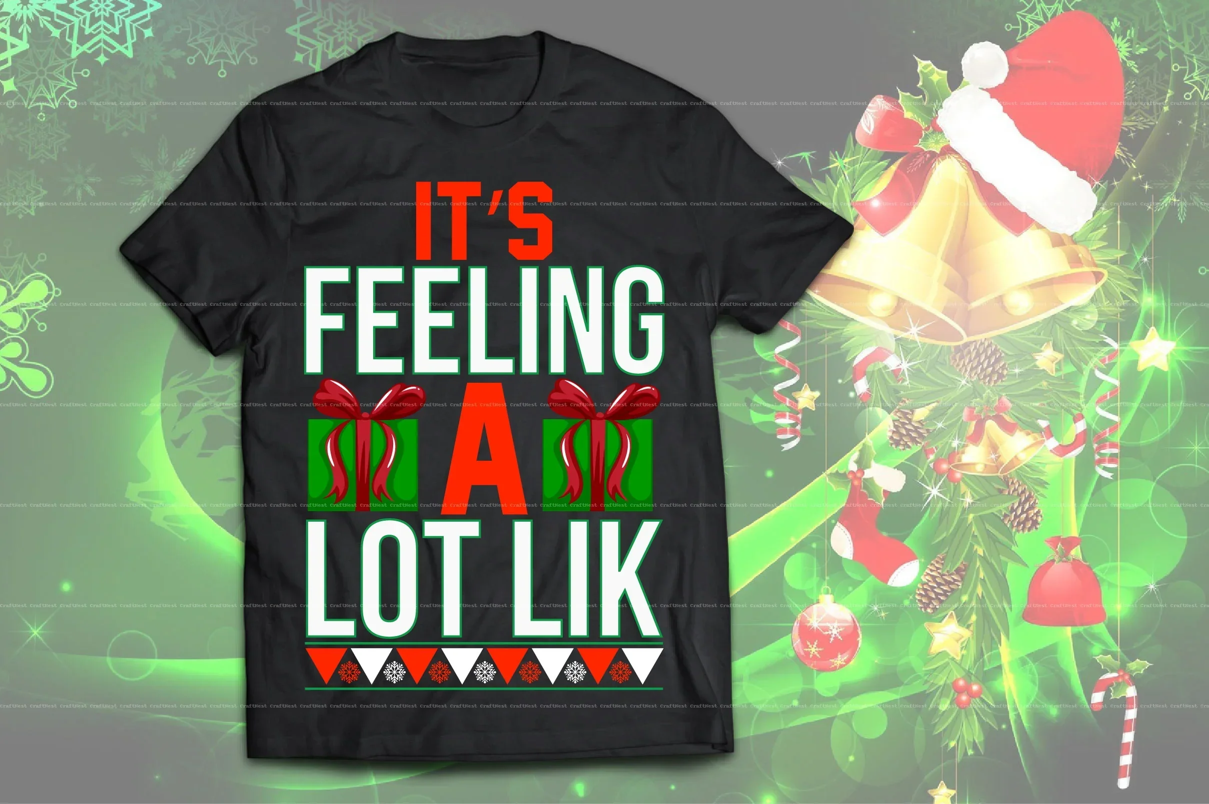Christmas T-Shirt Design SVG Bundle - Image 3