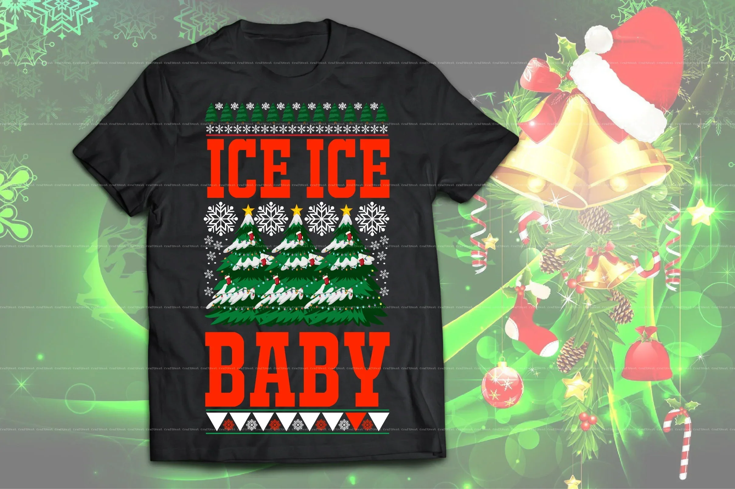 Christmas T-Shirt Design SVG Bundle - Image 5