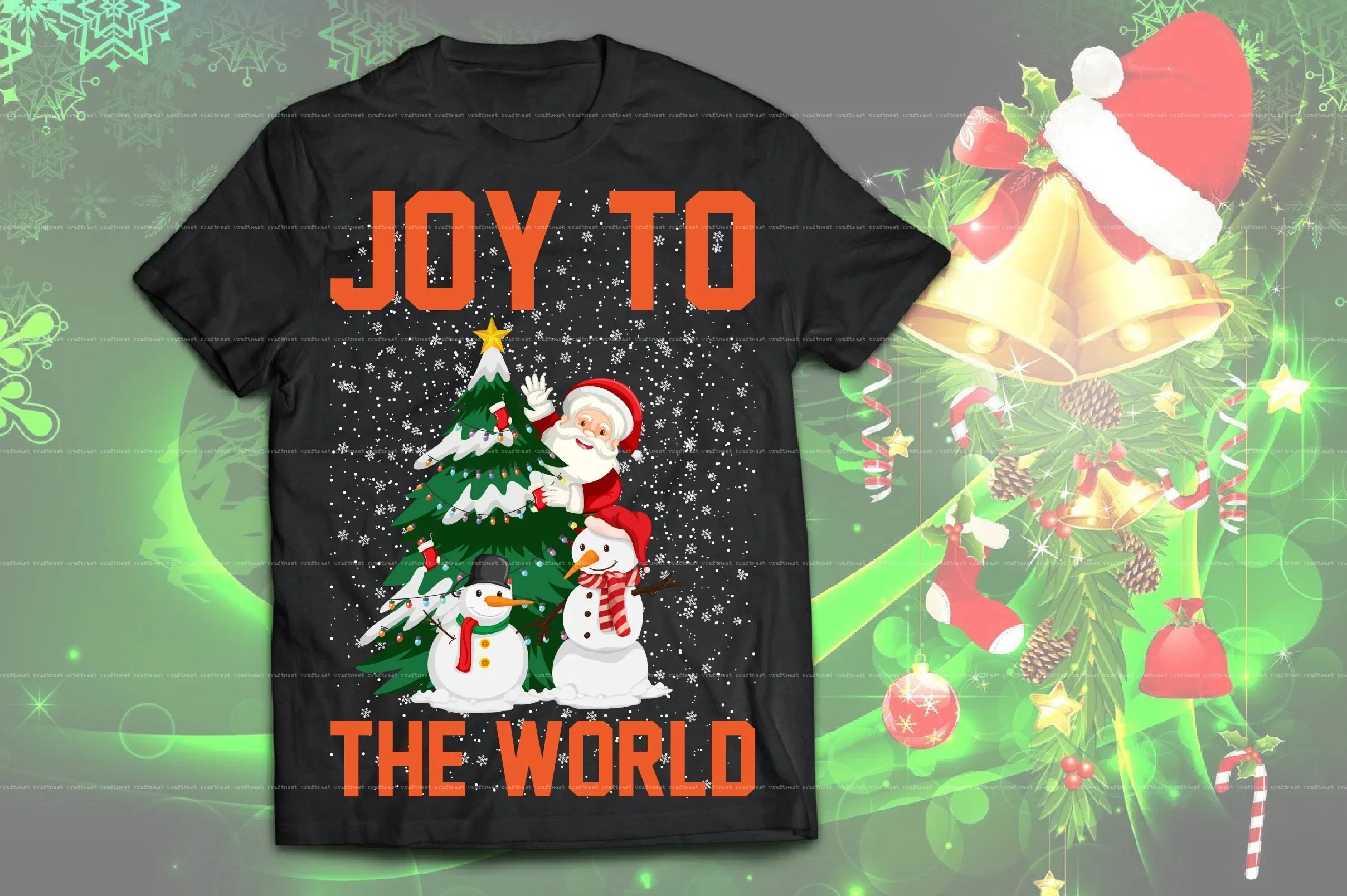 Christmas T-Shirt Design SVG Bundle - Image 6