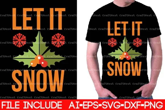 Christmas T-Shirt SVG Bundle - Image 5