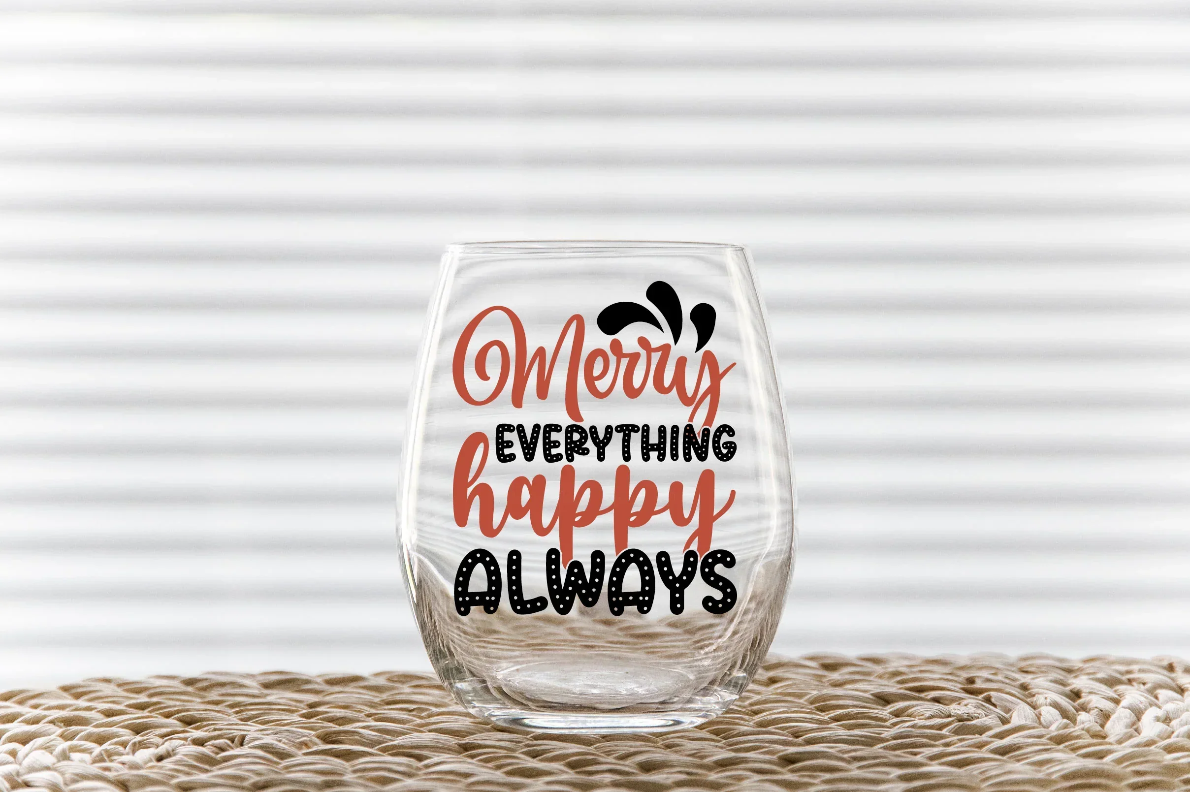 Christmas Wine SVG Bundle - Image 13