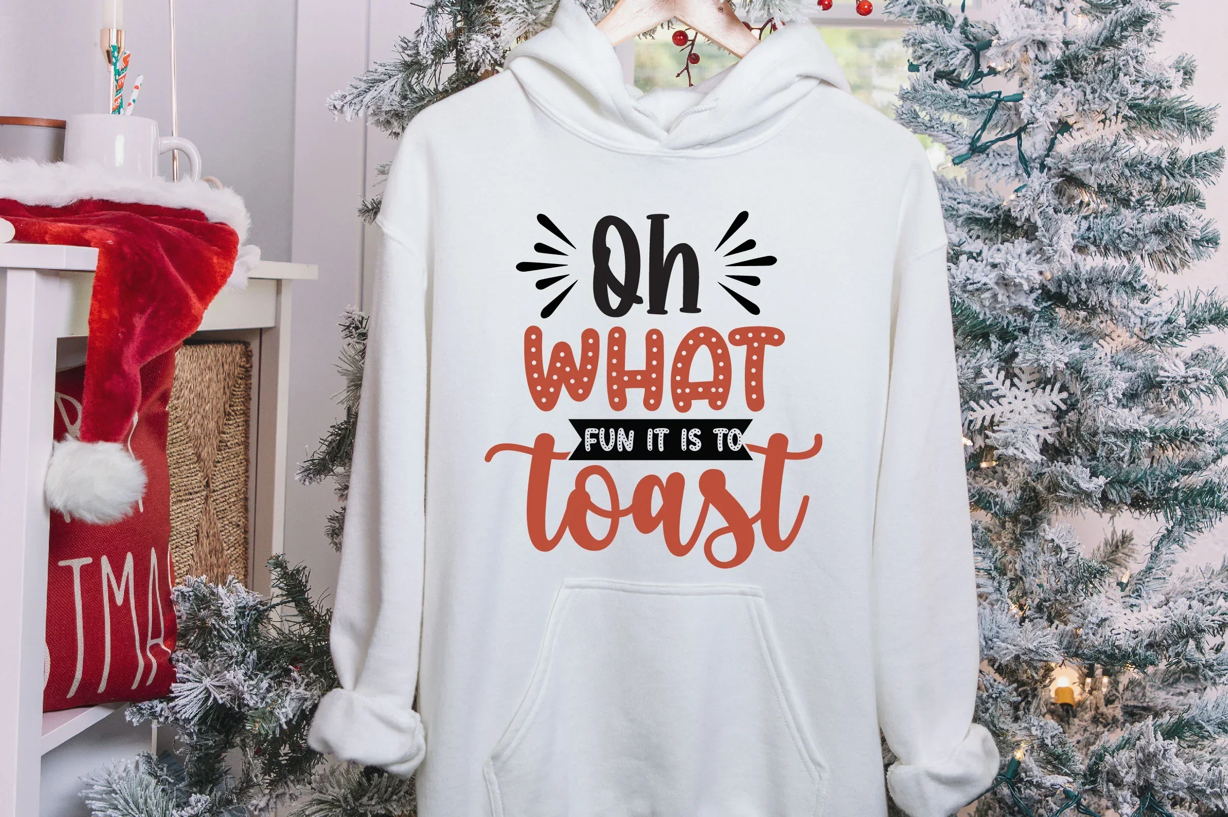 Christmas Wine SVG Bundle - Image 15