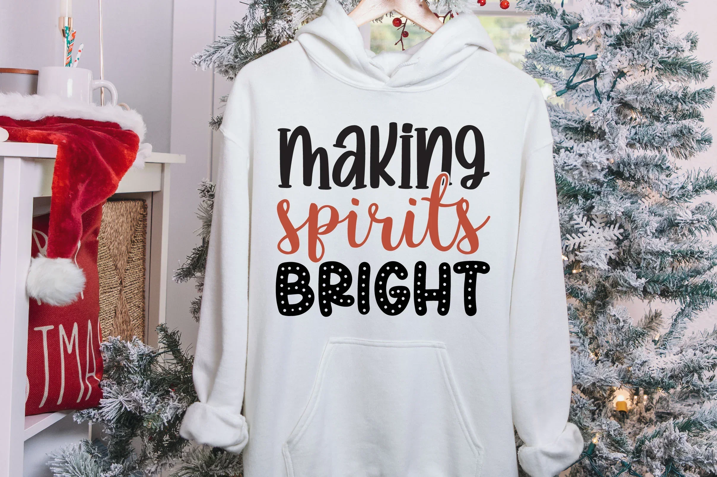 Christmas Wine SVG Bundle - Image 5