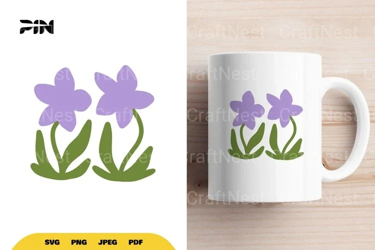 Classic Style Flower SVG Bundle