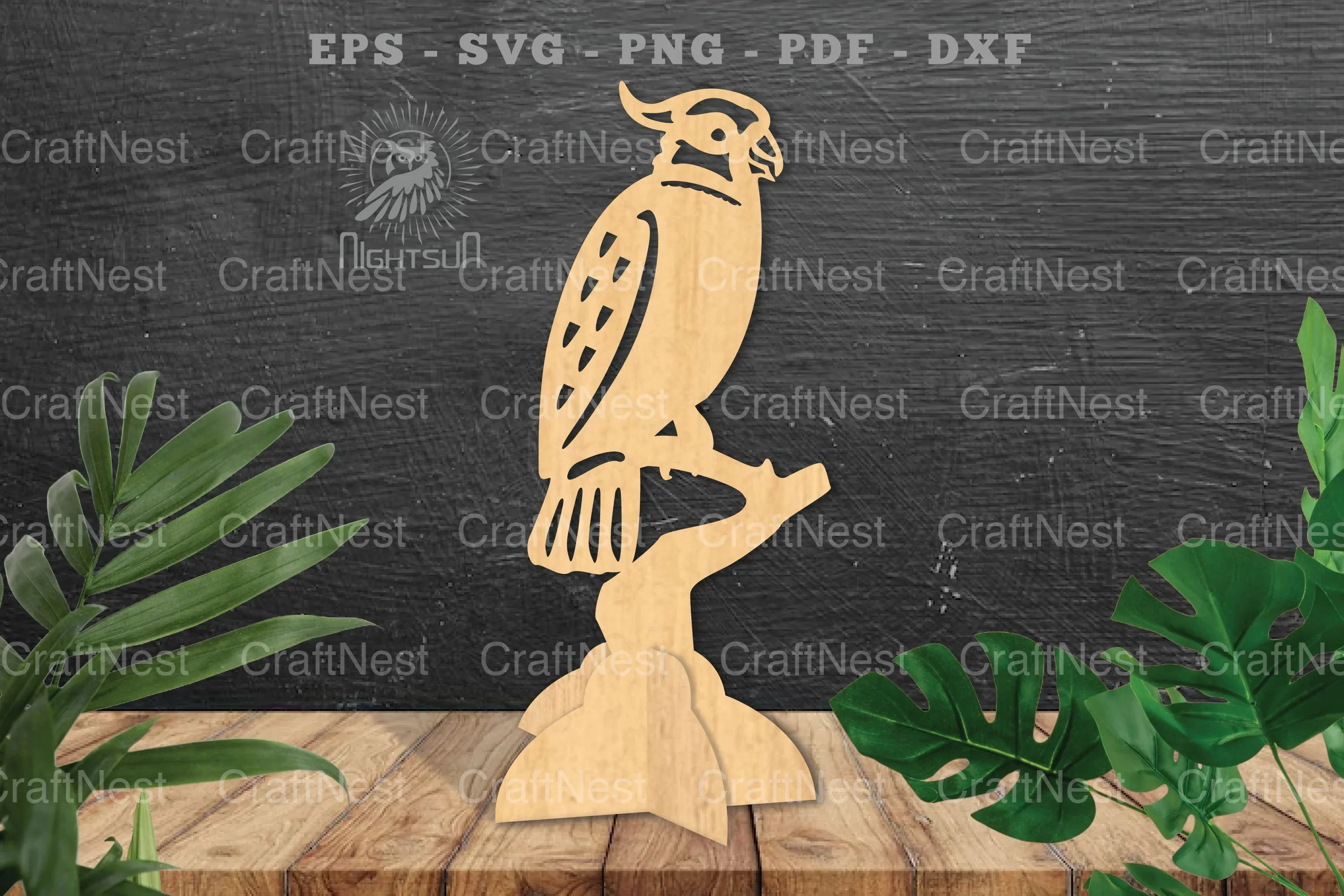 Cockatoo Bird Laser Cut Home Decor Clipart Bundle