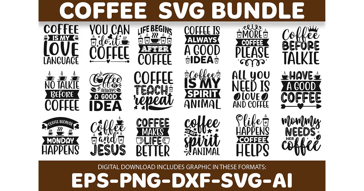 Coffee SVG Bundle - Image 2