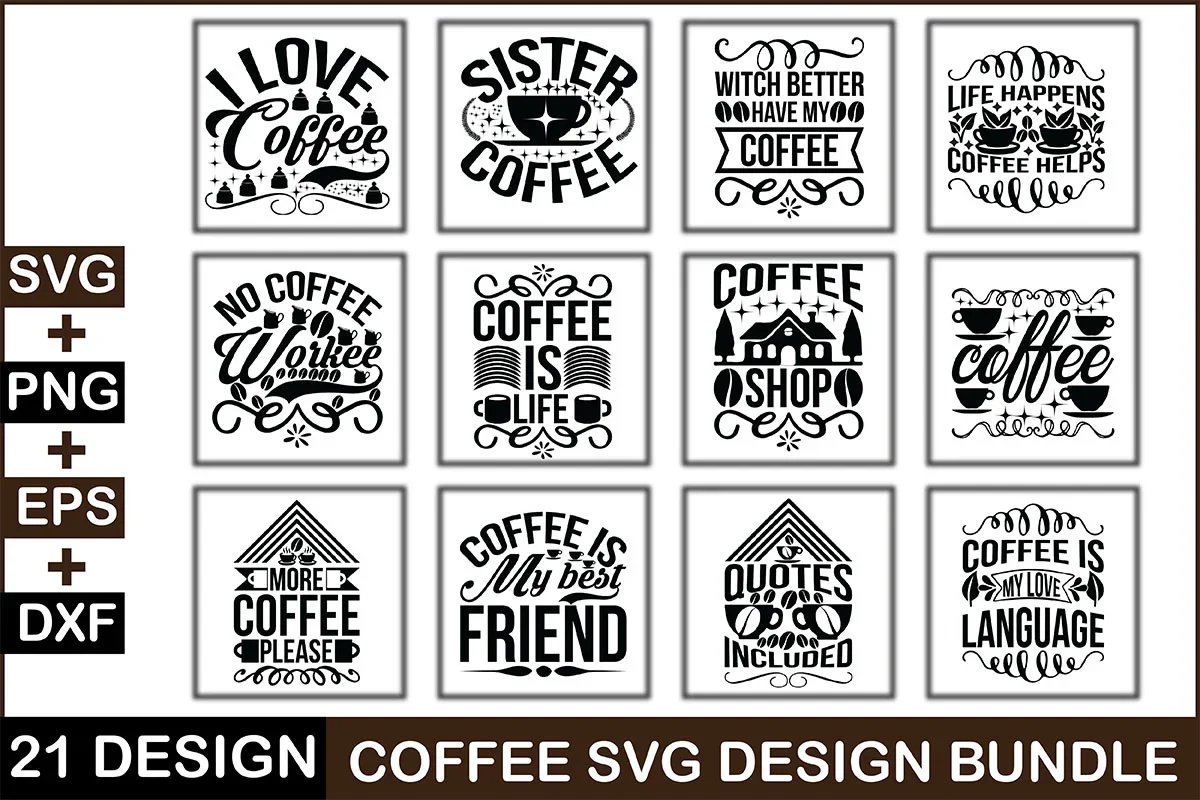 Coffee SVG Bundle - Image 2