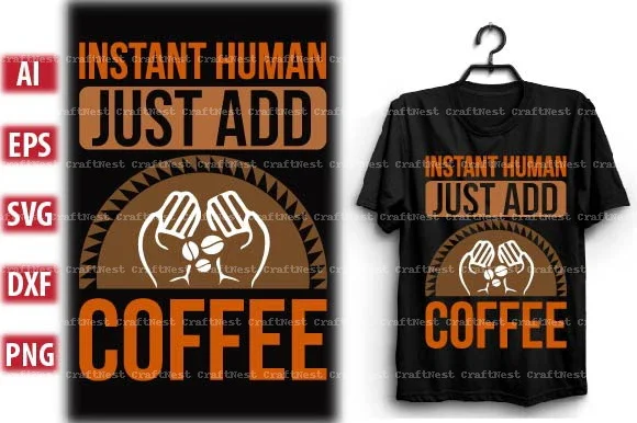 Coffee T-Shirt Design SVG Bundle - Image 10