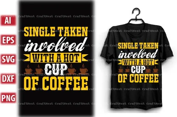 Coffee T-Shirt Design SVG Bundle - Image 2