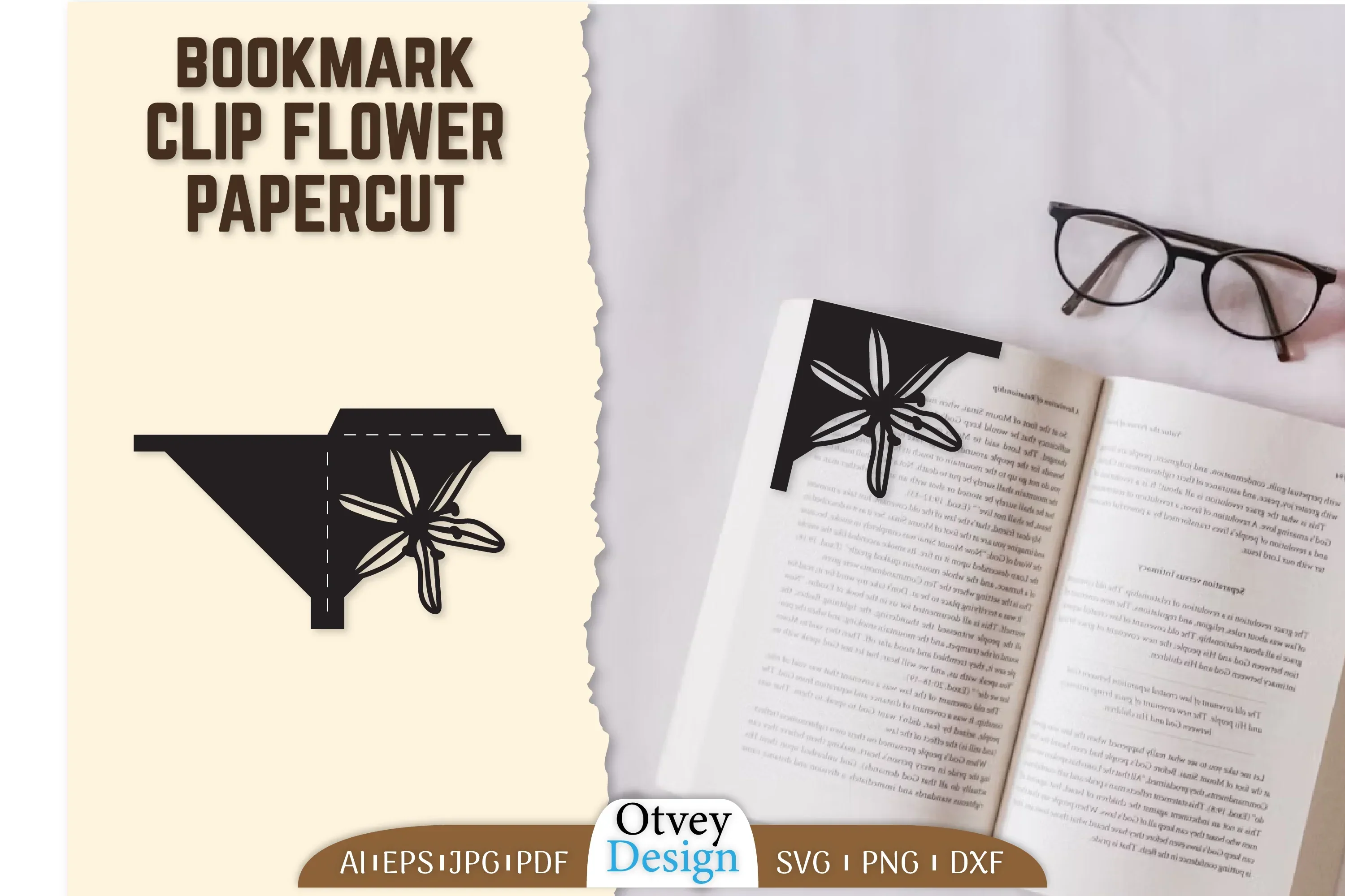Corner Bookmark Papercut SVG Bundle