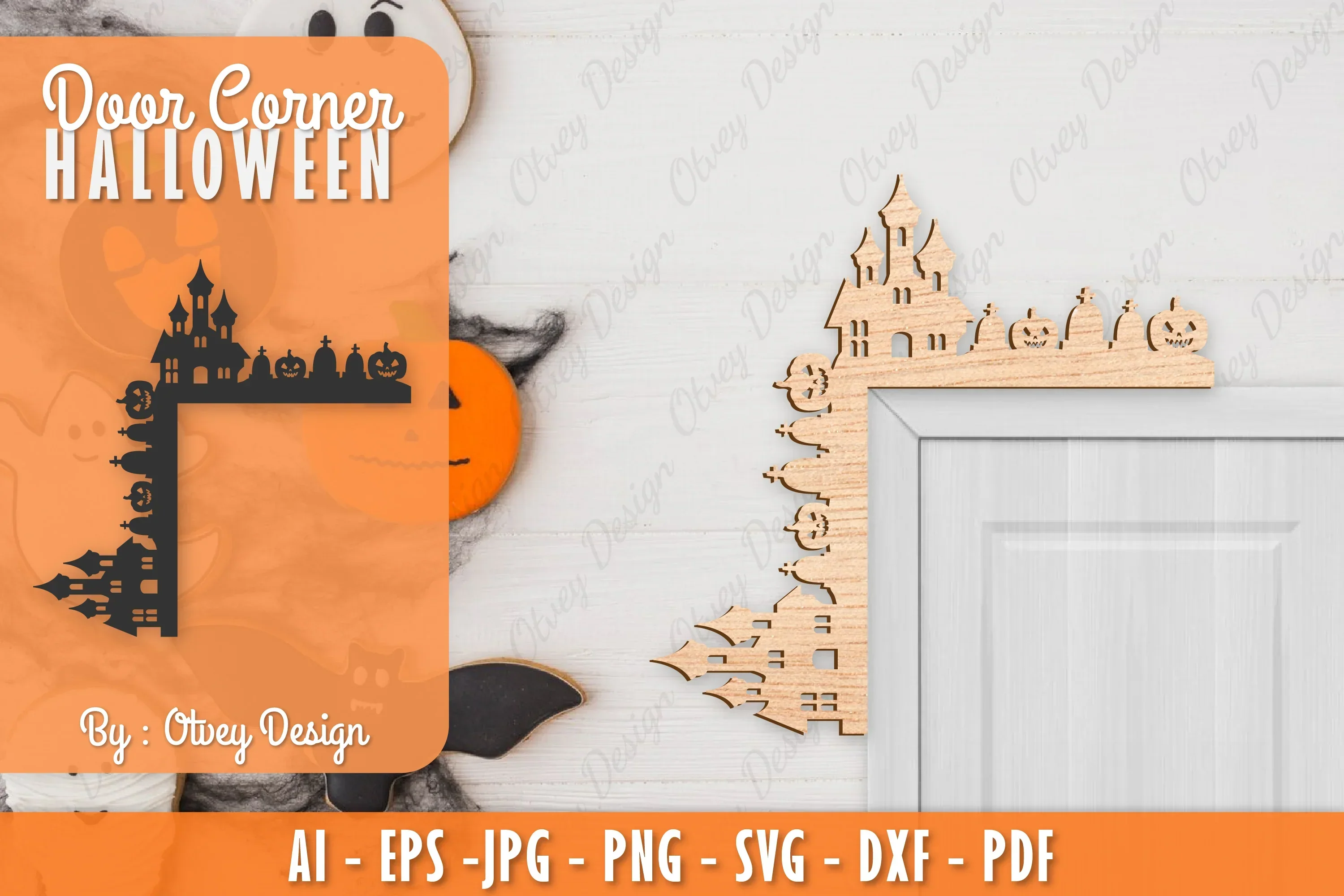 Corner Door Halloween SVG Bundle