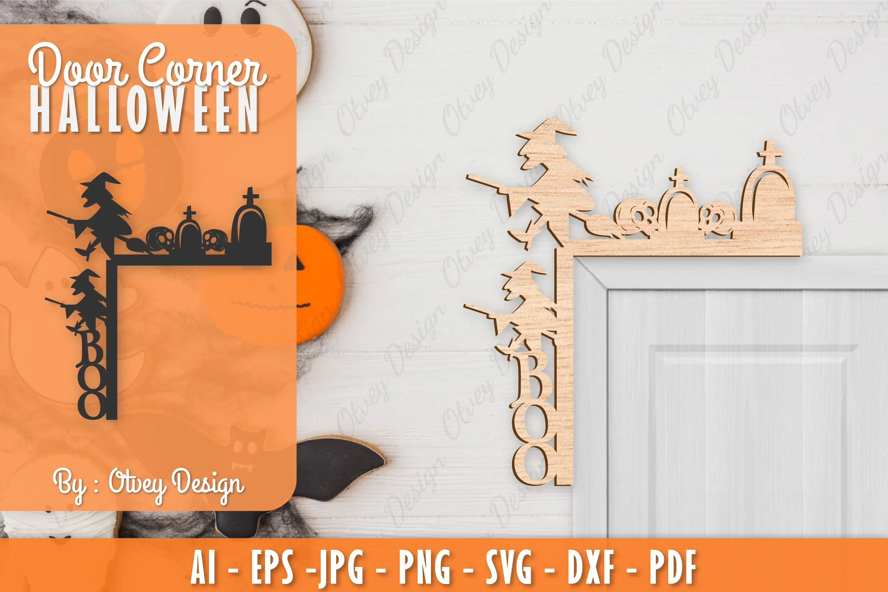 Corner Door Halloween SVG Bundle