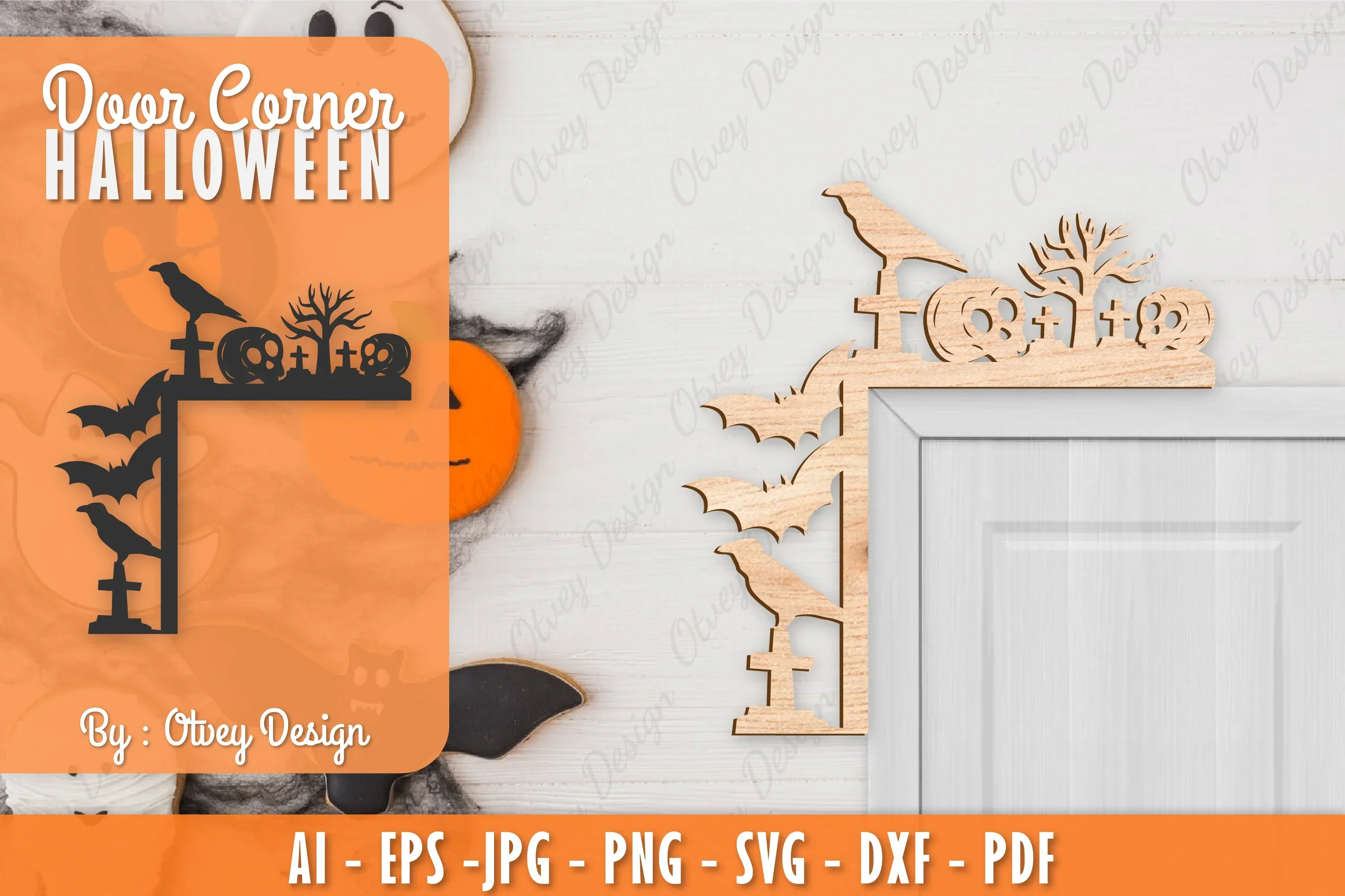 Corner Door Halloween SVG Bundle