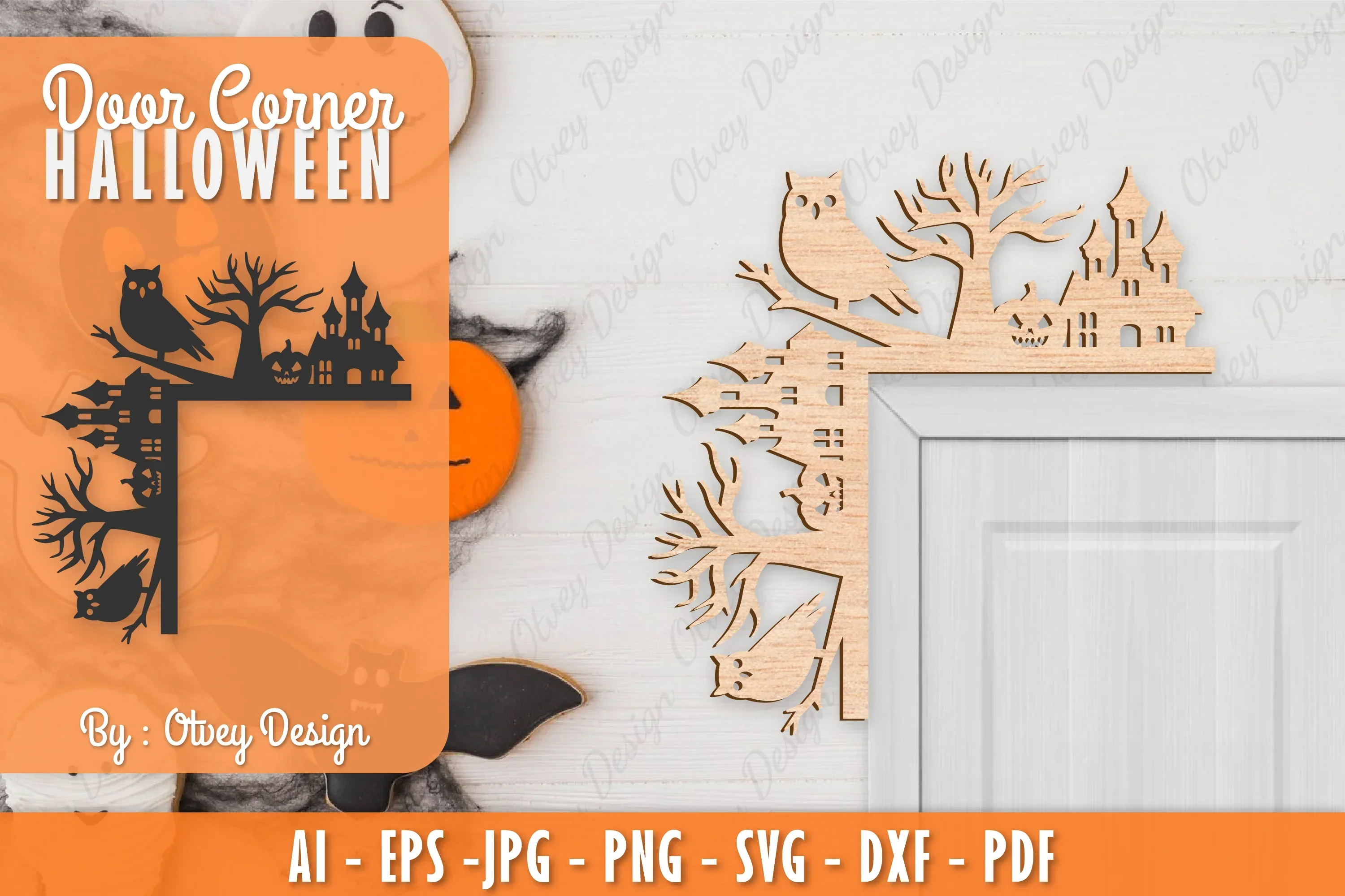 Corner Door Halloween SVG Bundle