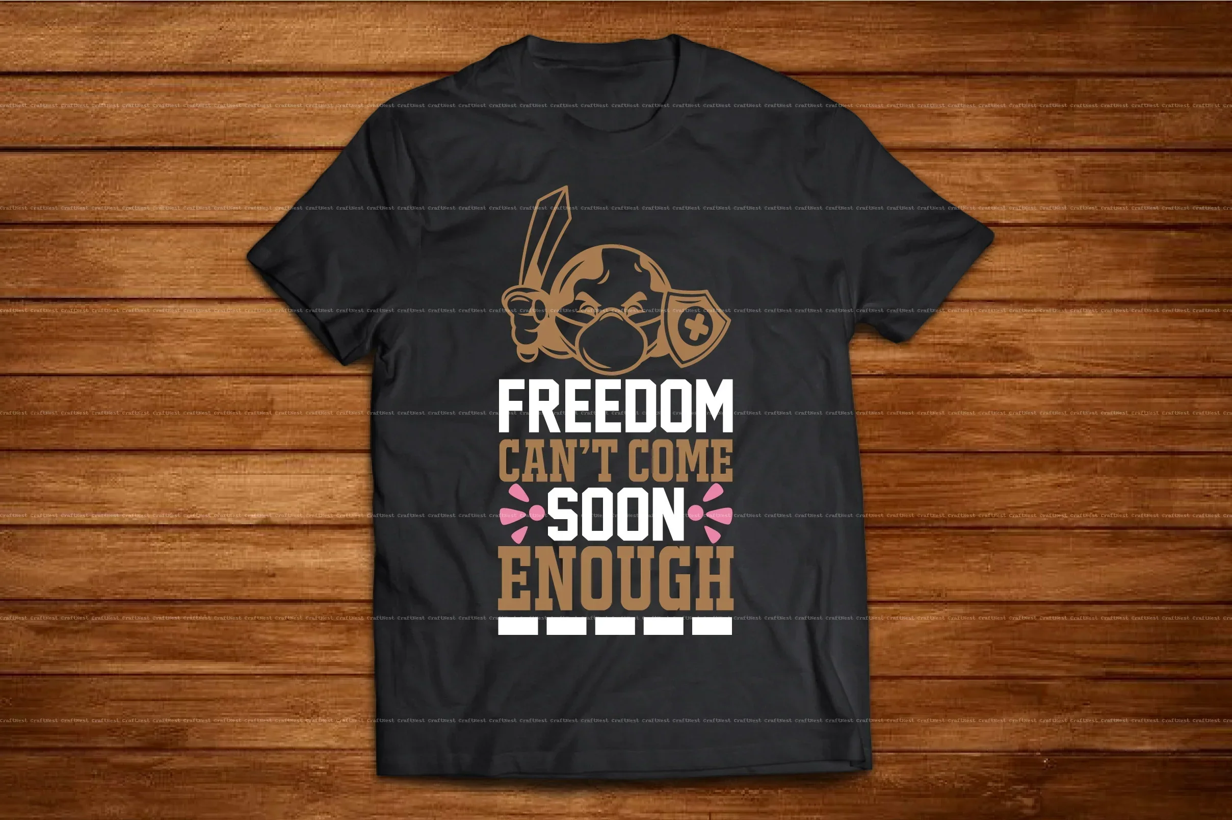 COVID-19 T-Shirt Design SVG Bundle - Image 11