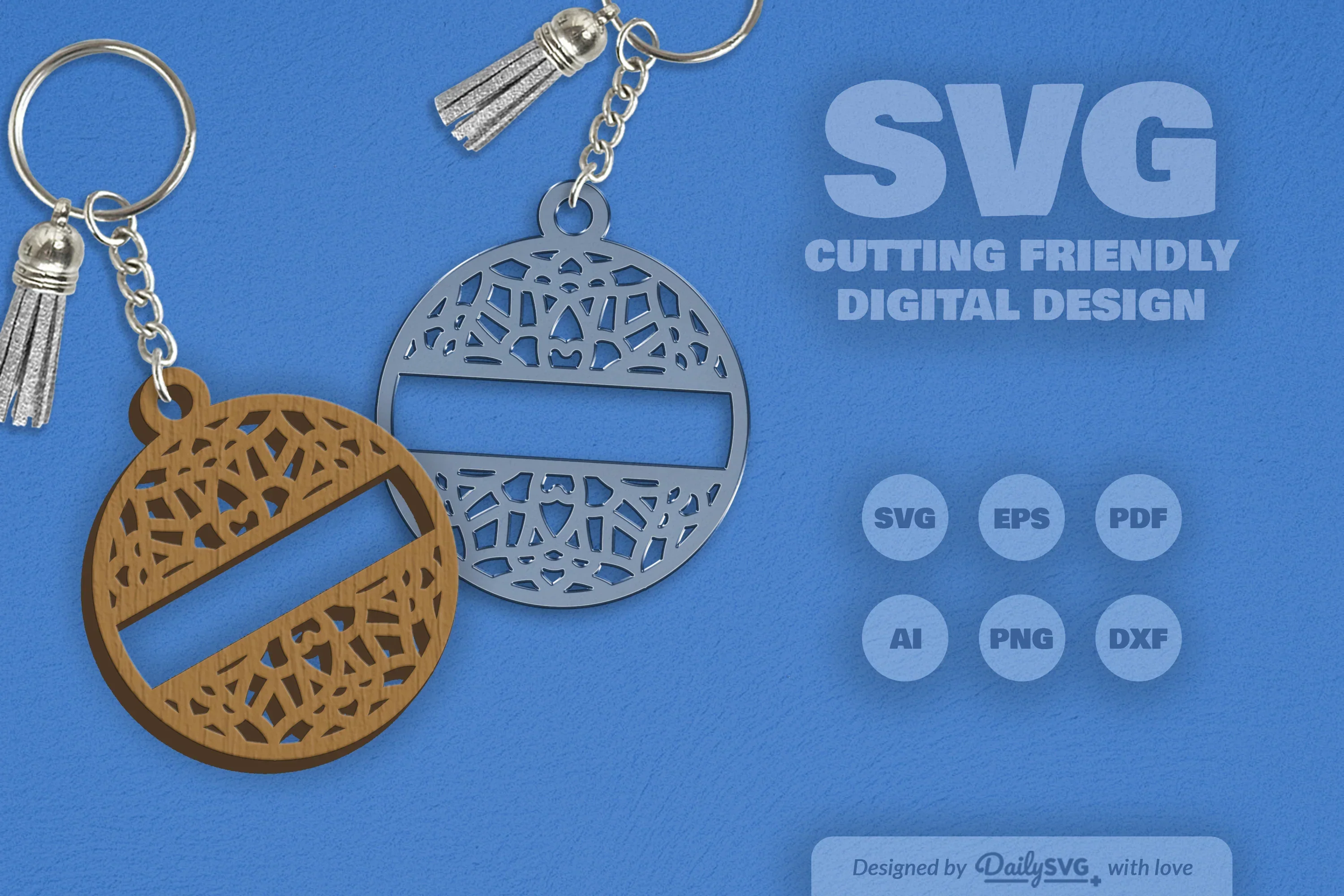 Custom Mandala Split SVG Bundle - Image 2