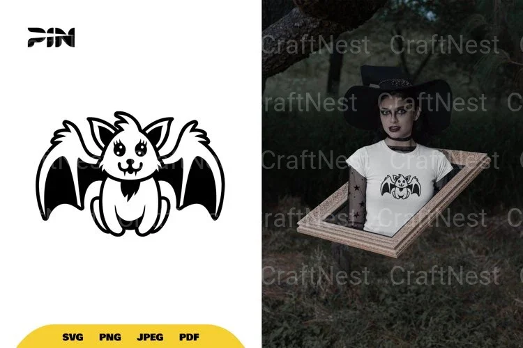 Cute and Kawaii Bat SVG Bundle