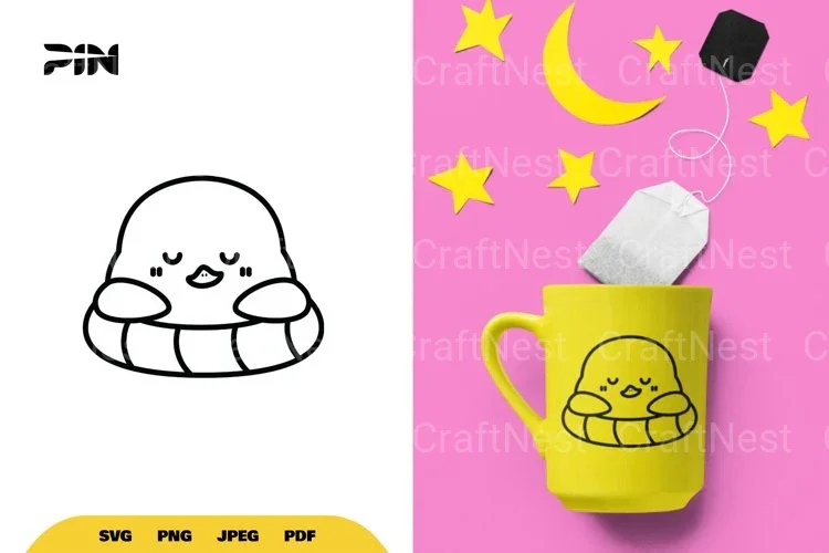 Cute and Kawaii Duck SVG Bundle