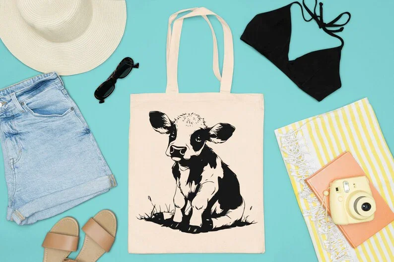 Cute Cows SVG Bundle - Image 9