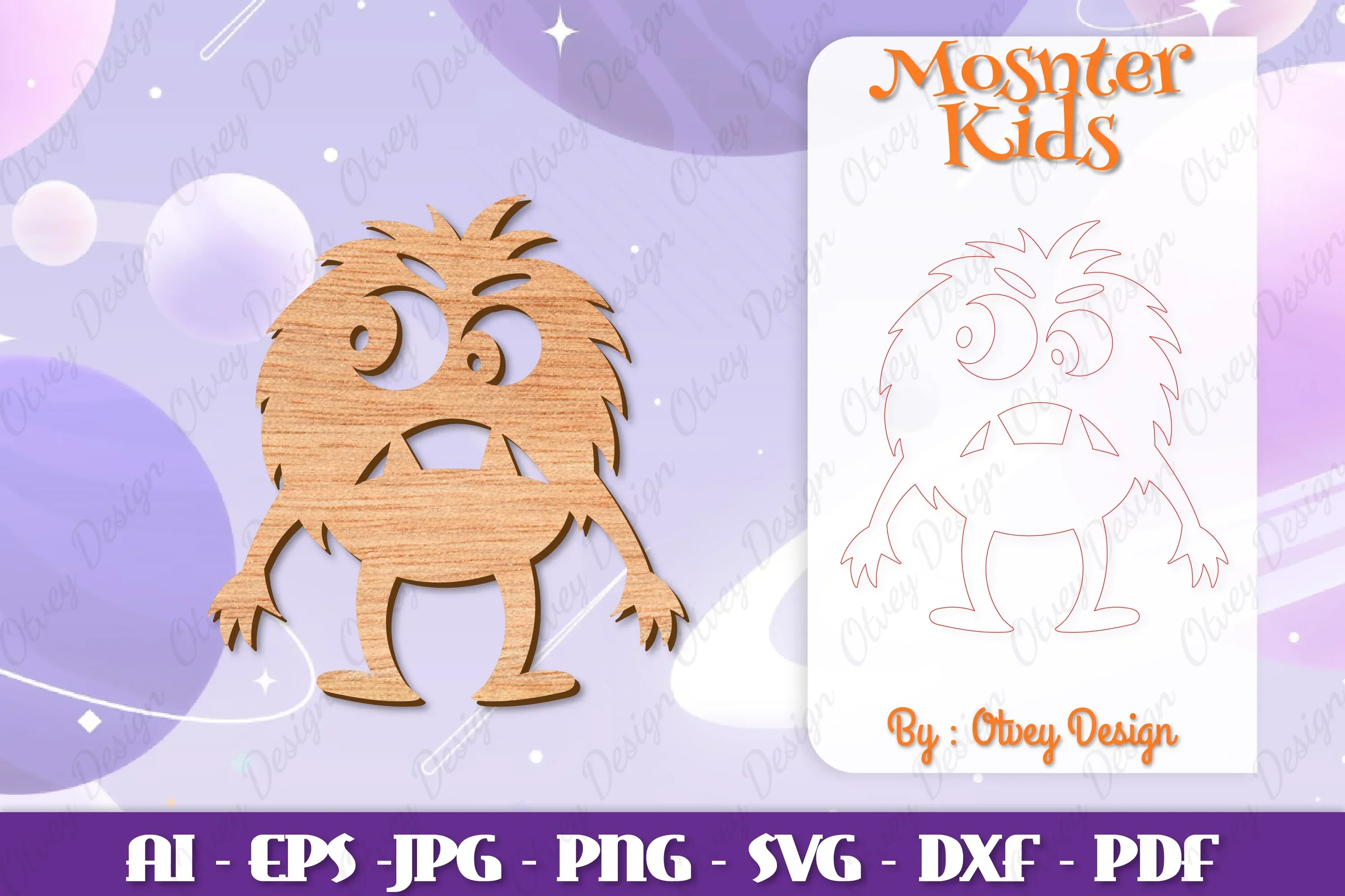 Cute Monster Designs SVG Bundle
