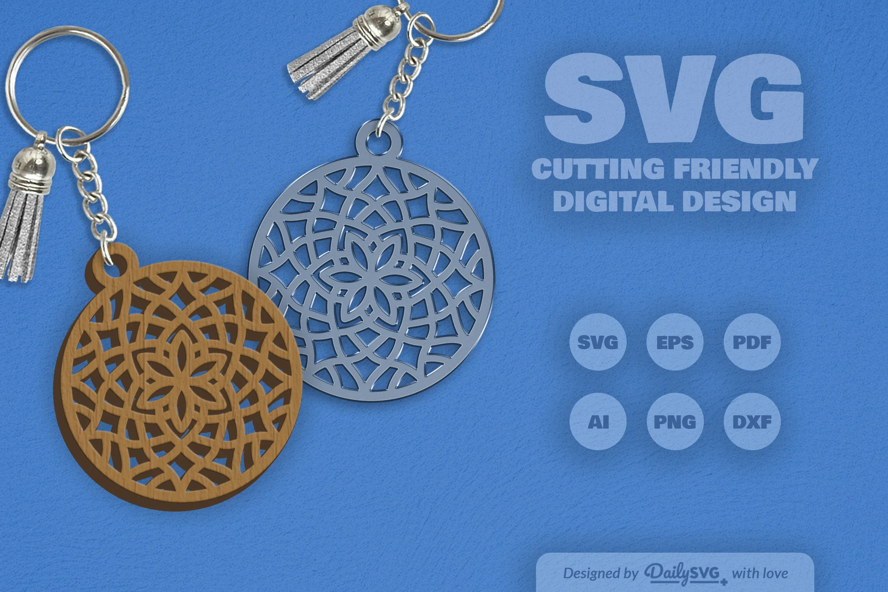 Daily Mandala Clipart SVG Bundle - Image 9